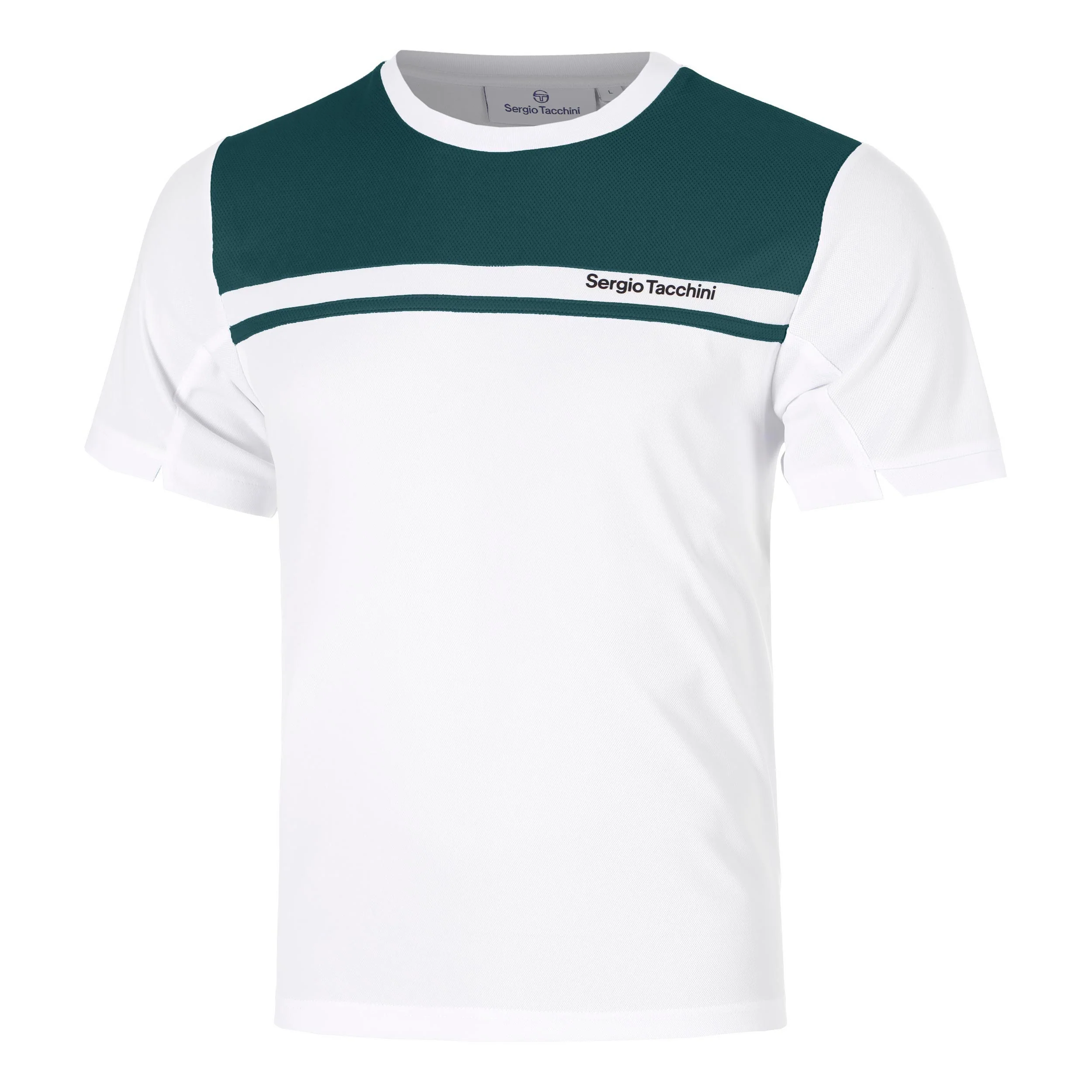Riflesso PL Camiseta de manga corta Hombres - blanco, color petróleo