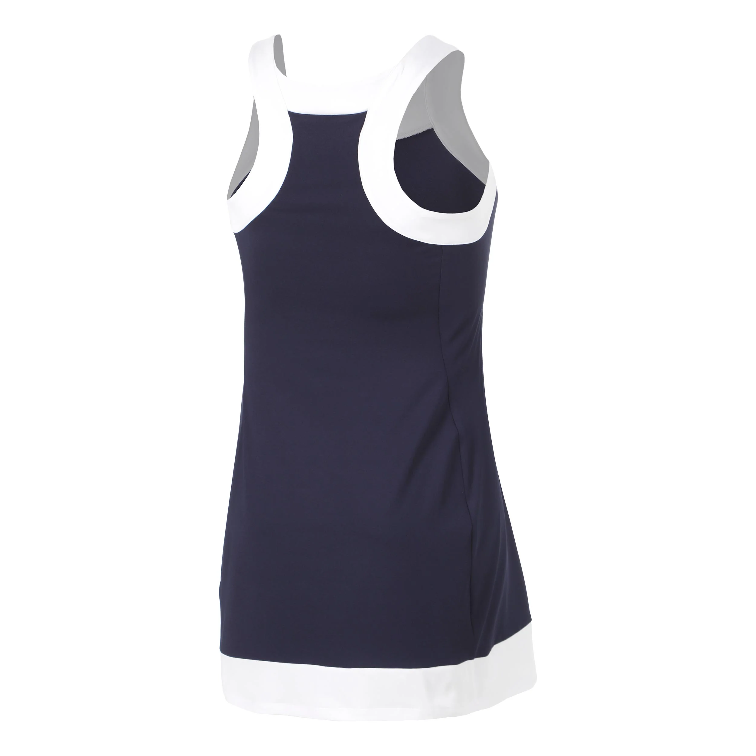 TCP Vestido Mujeres - azul oscuro, blanco - Image 2