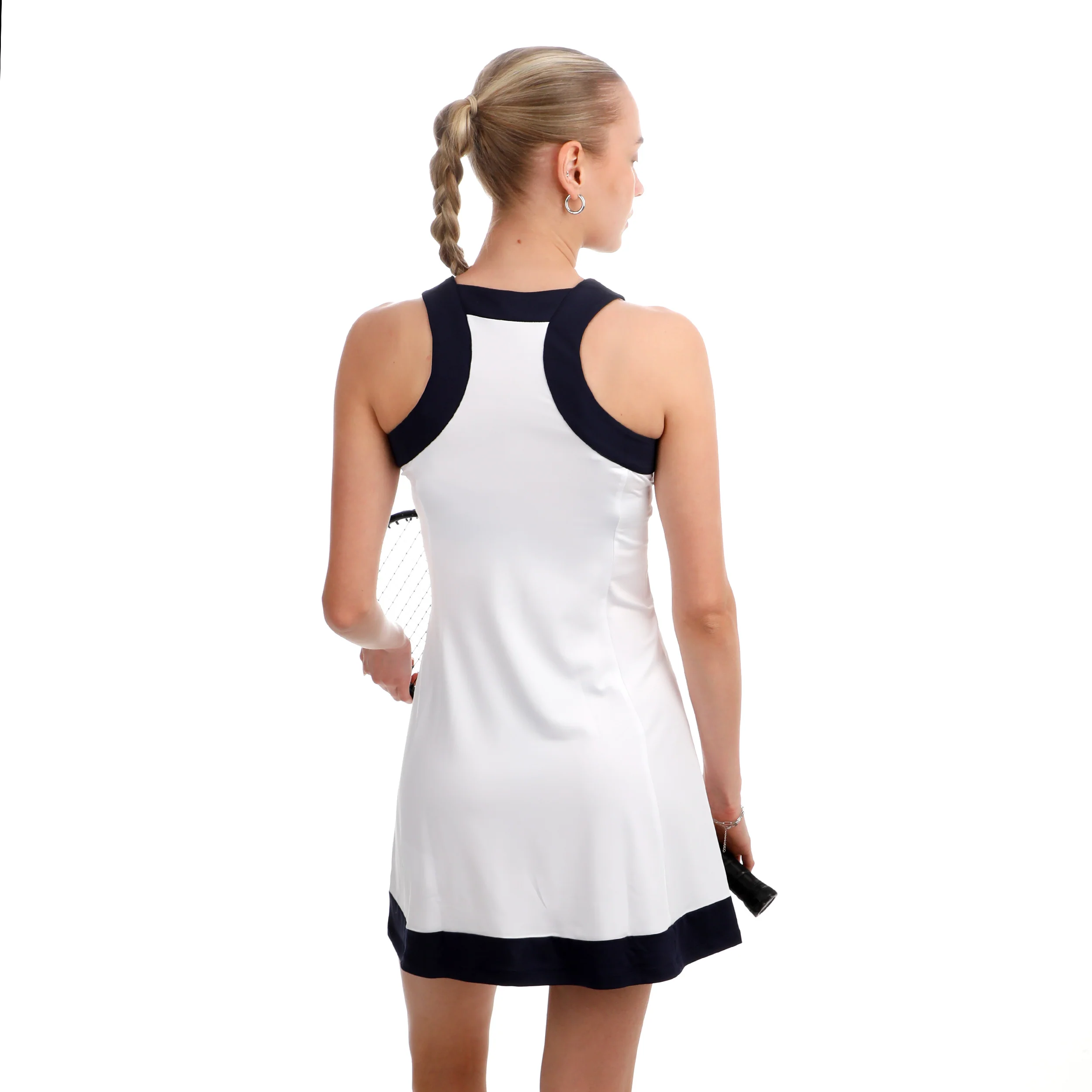 TCP Vestido Mujeres - blanco, azul oscuro - Image 6