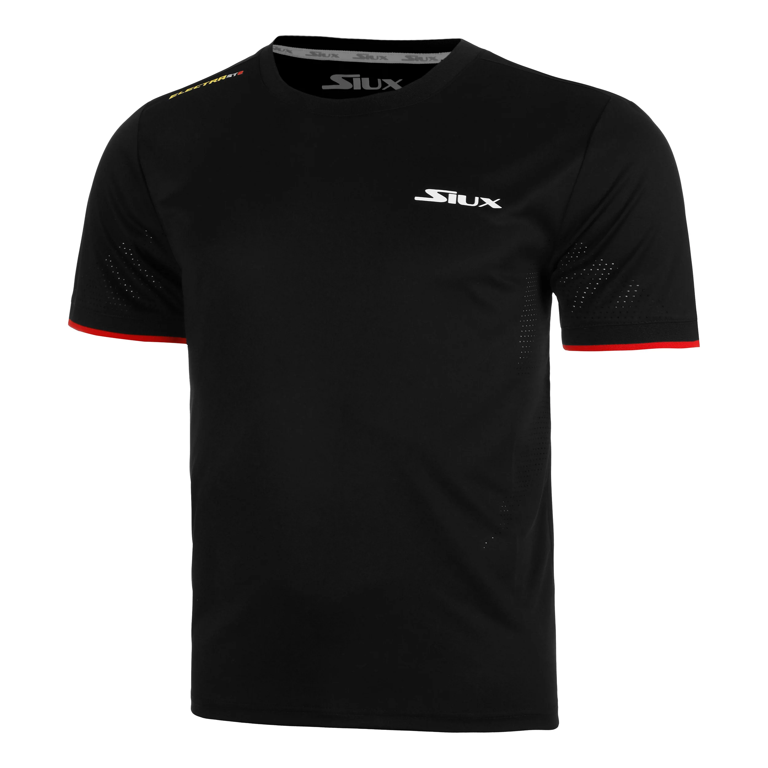 Electra Stupa Camiseta De Manga Corta Hombres-Negro,Blanco