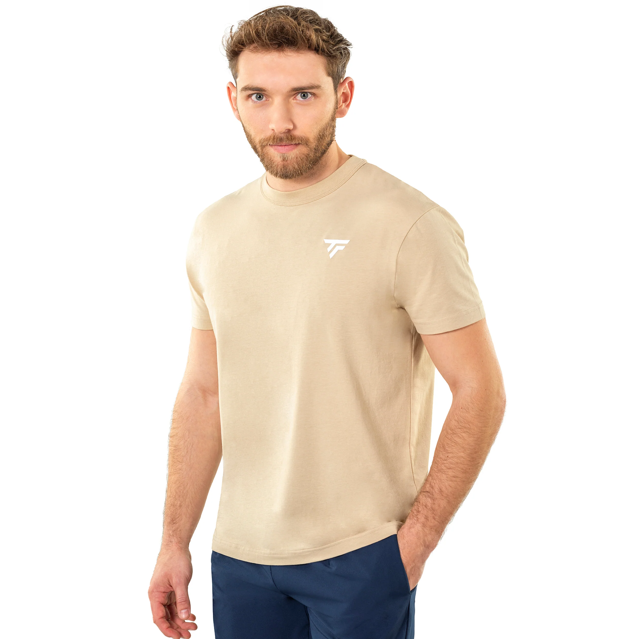 Graphic Camiseta de manga corta Hombres-arena - Image 4