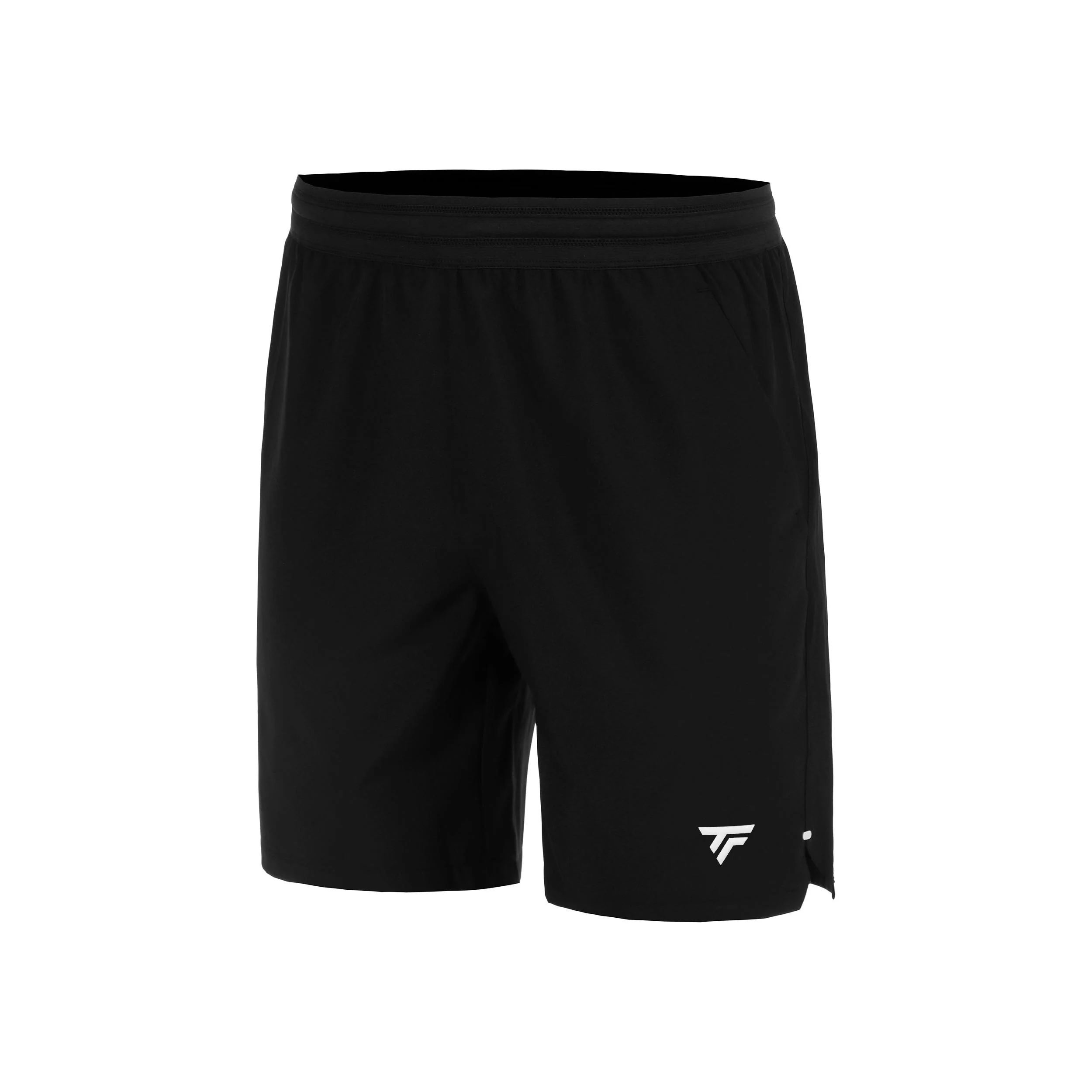 Stretch Shorts Hombres - negro, blanco