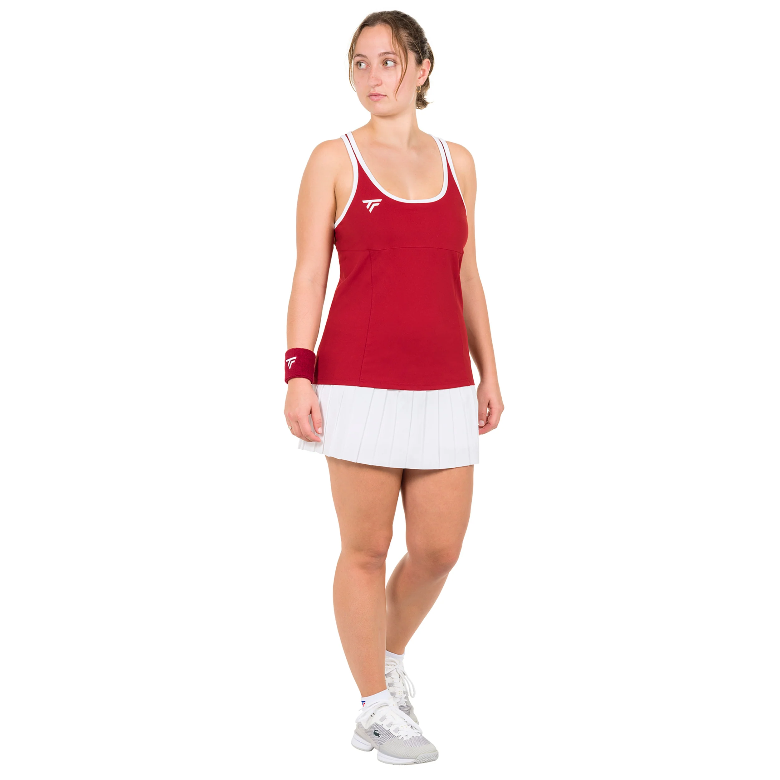 Team Camiseta De Tirantes Mujeres-Rojo Oscuro - Image 3