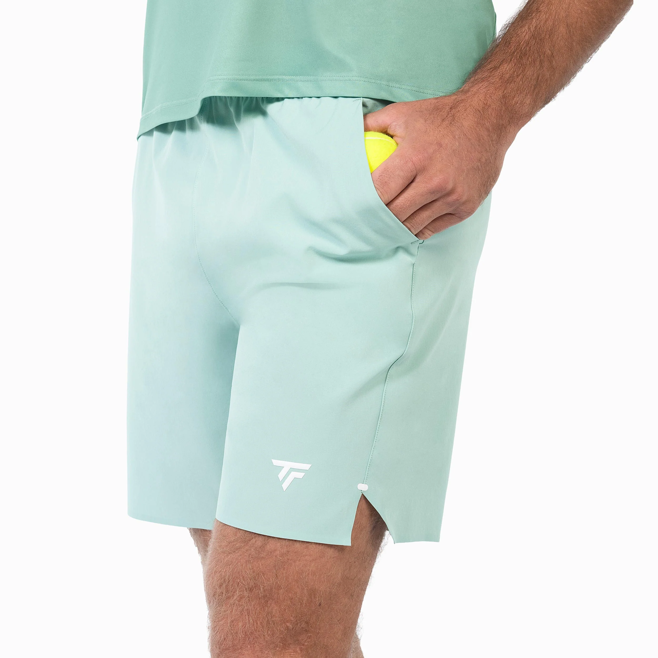 Team Stretch Shorts Hombres - salvia - Image 4