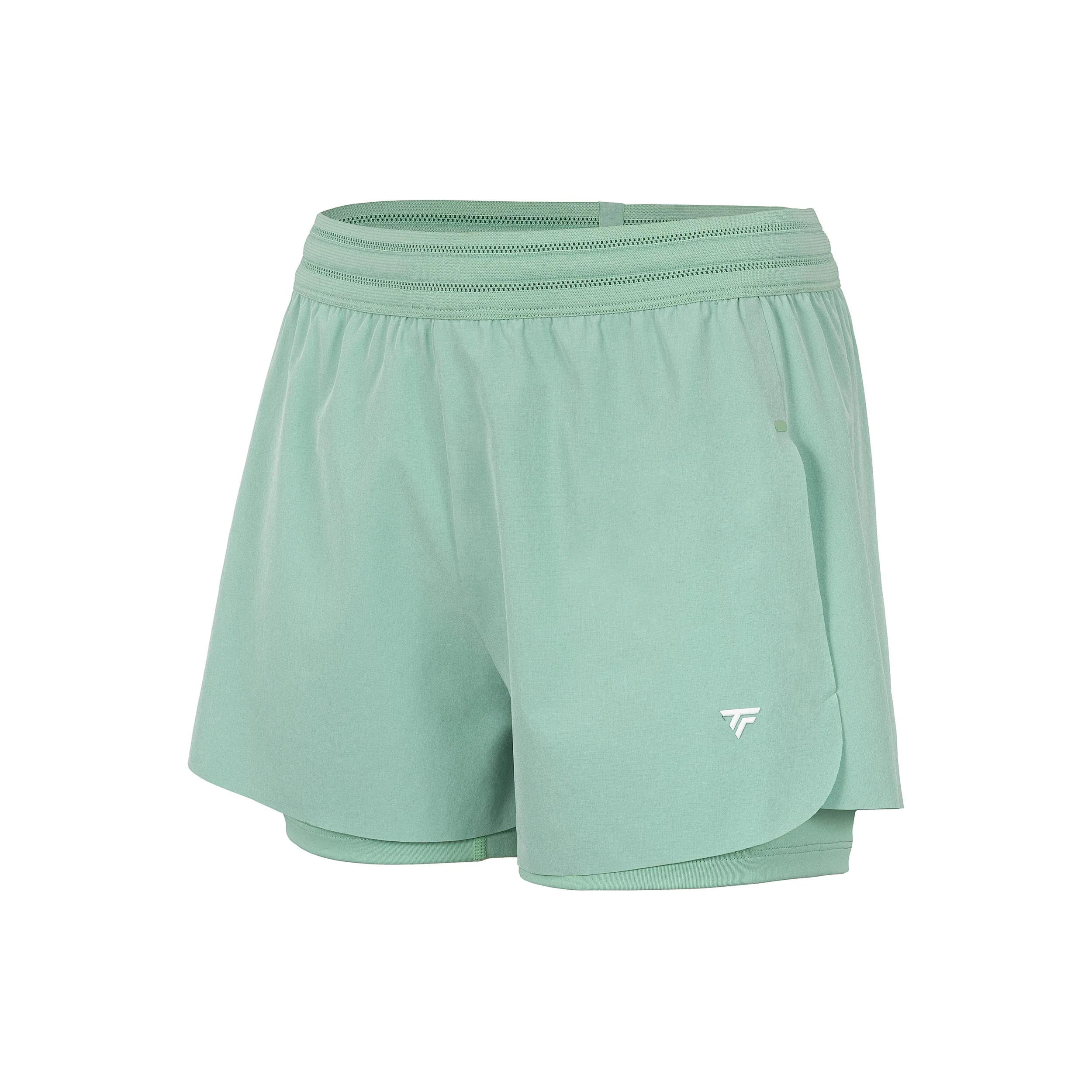 Team Stretch Shorts Mujeres - salvia