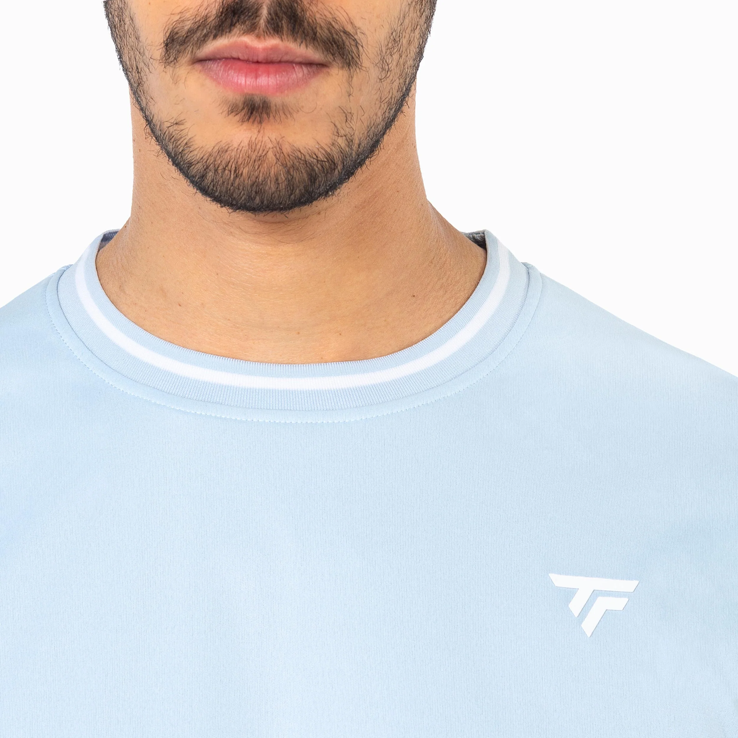 Team Tech Camiseta de manga corta Hombres - azul claro - Image 5
