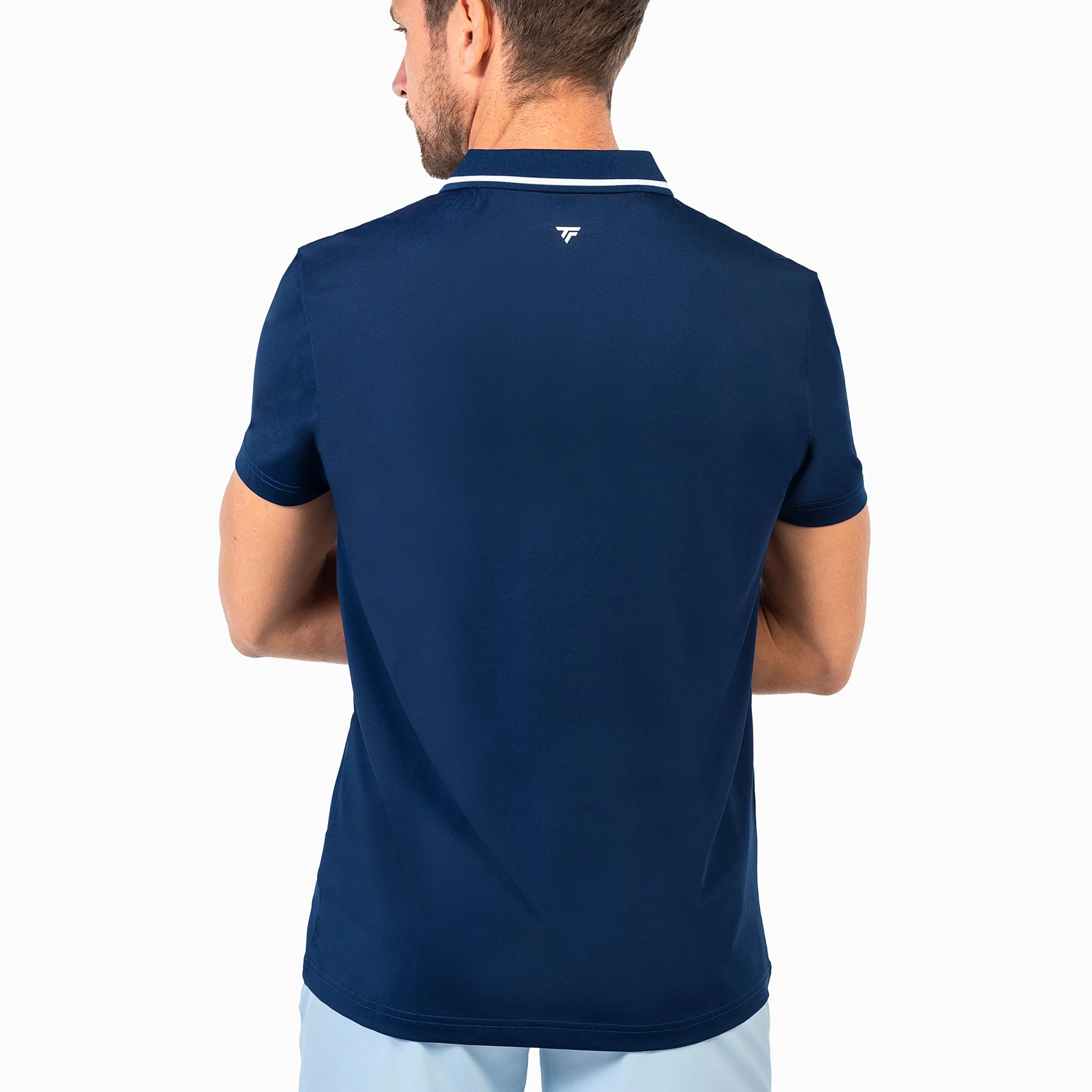 Team Tech Polo Hombres - azul oscuro - Image 3