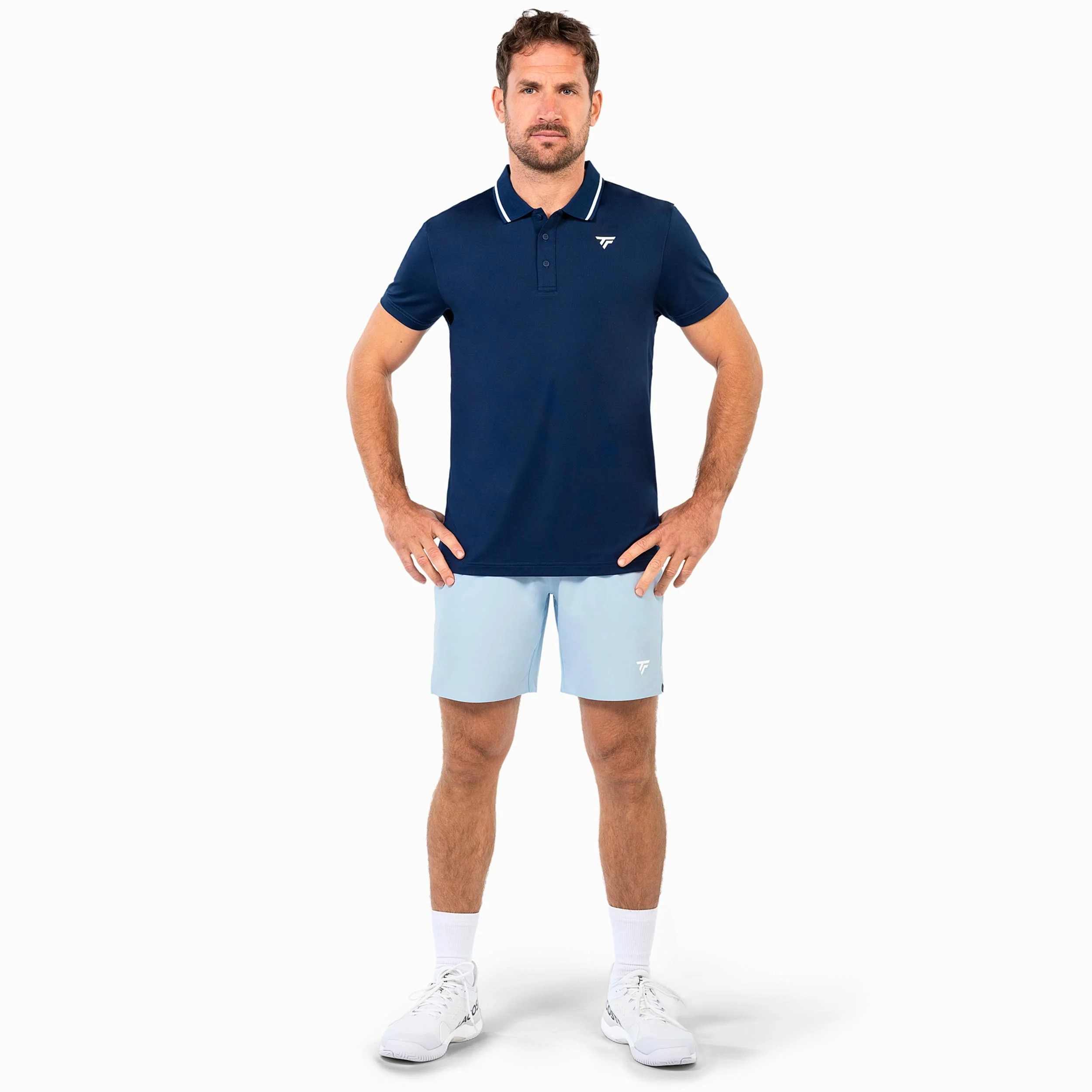 Team Tech Polo Hombres - azul oscuro - Image 5