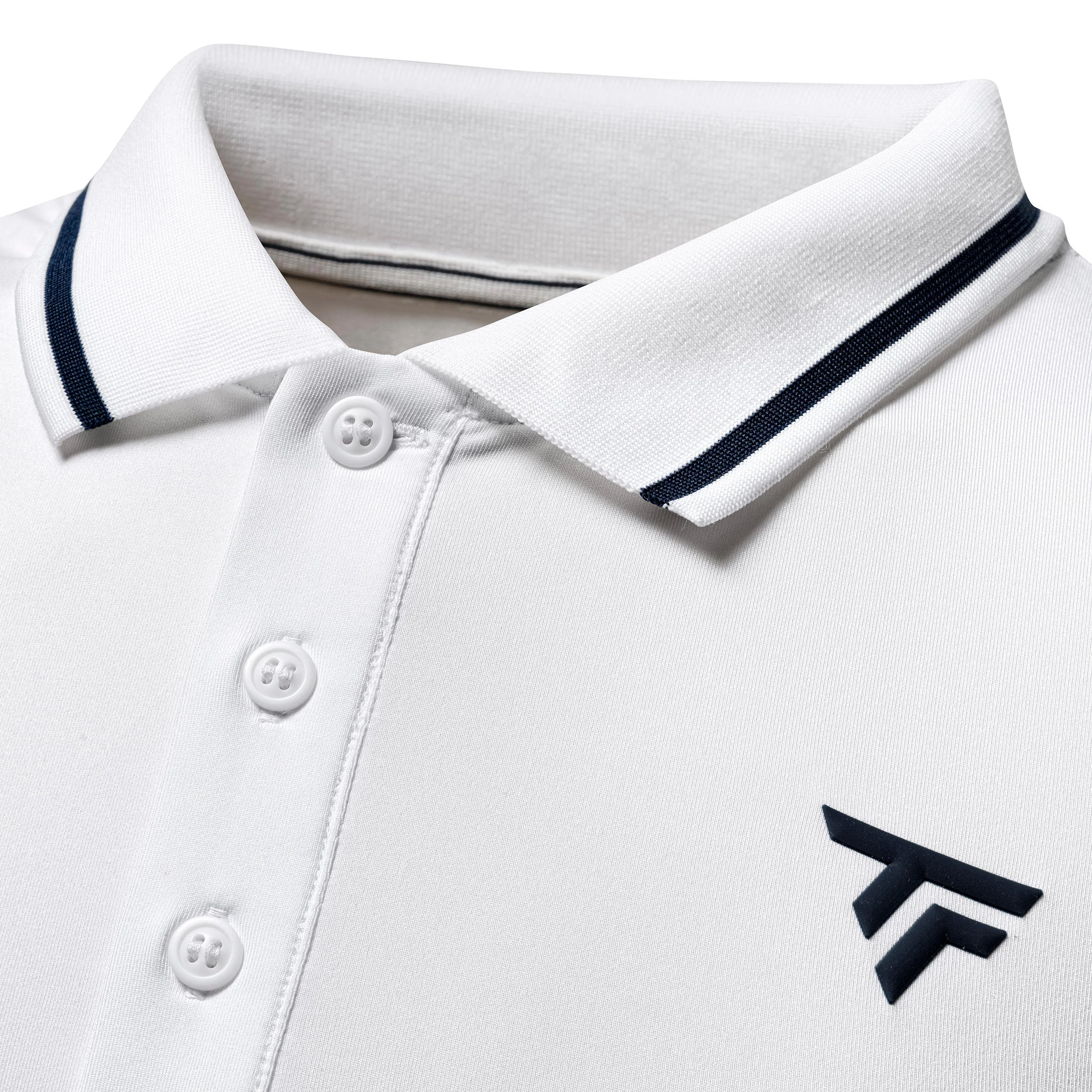 Team Tech Polo Hombres - blanco - Image 3