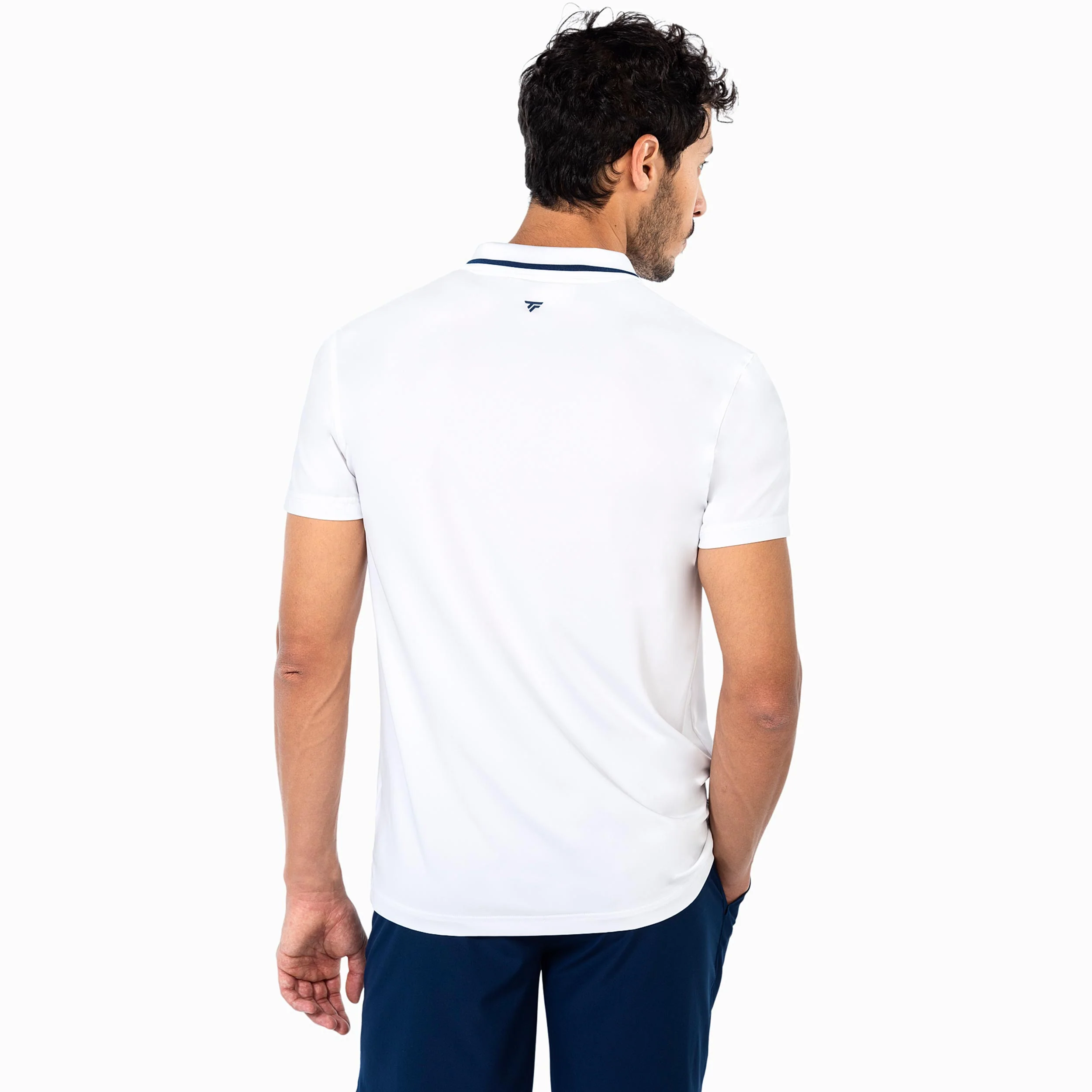 Team Tech Polo Hombres - blanco - Image 5
