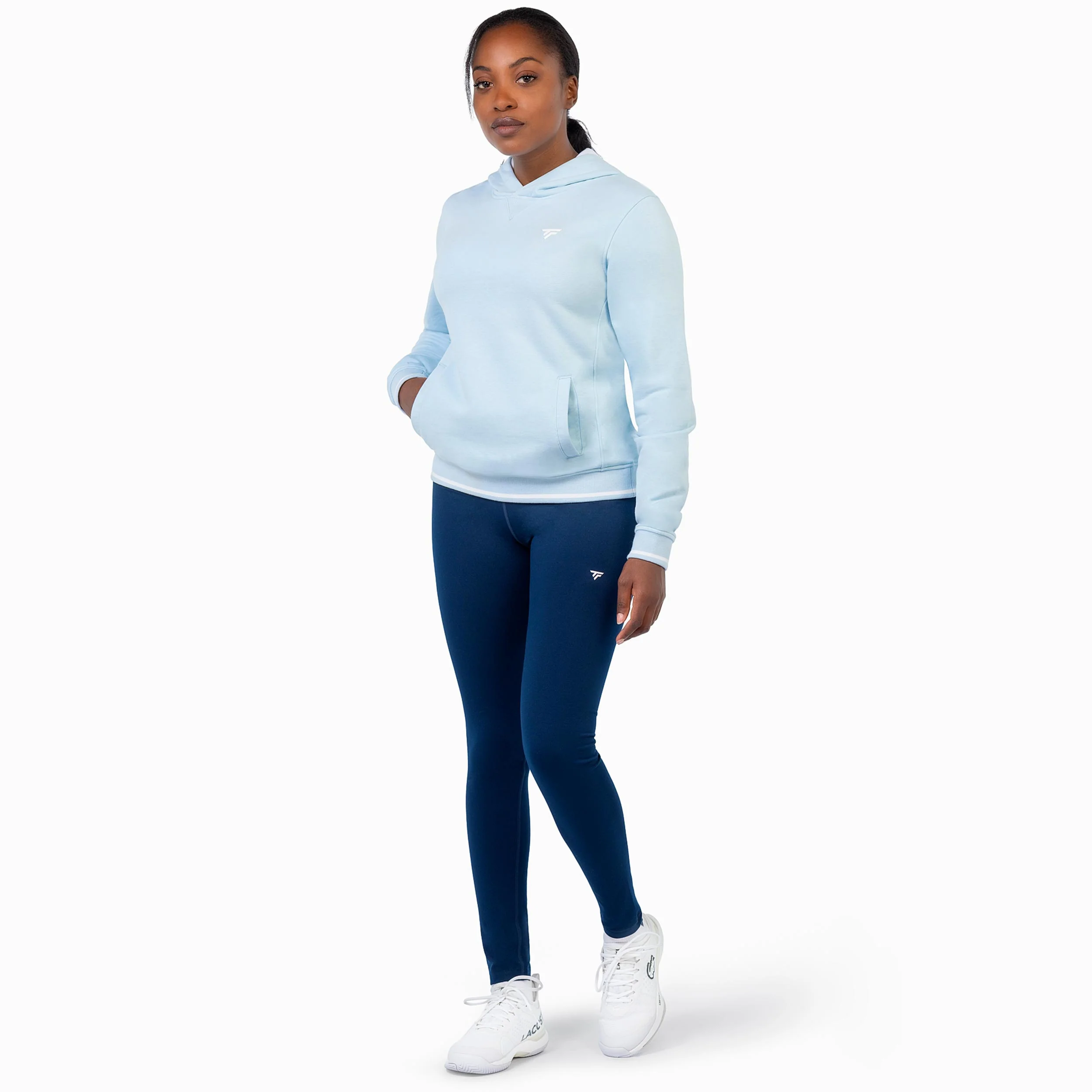 Team Terry Sudadera con capucha Unisex - azul claro - Image 8