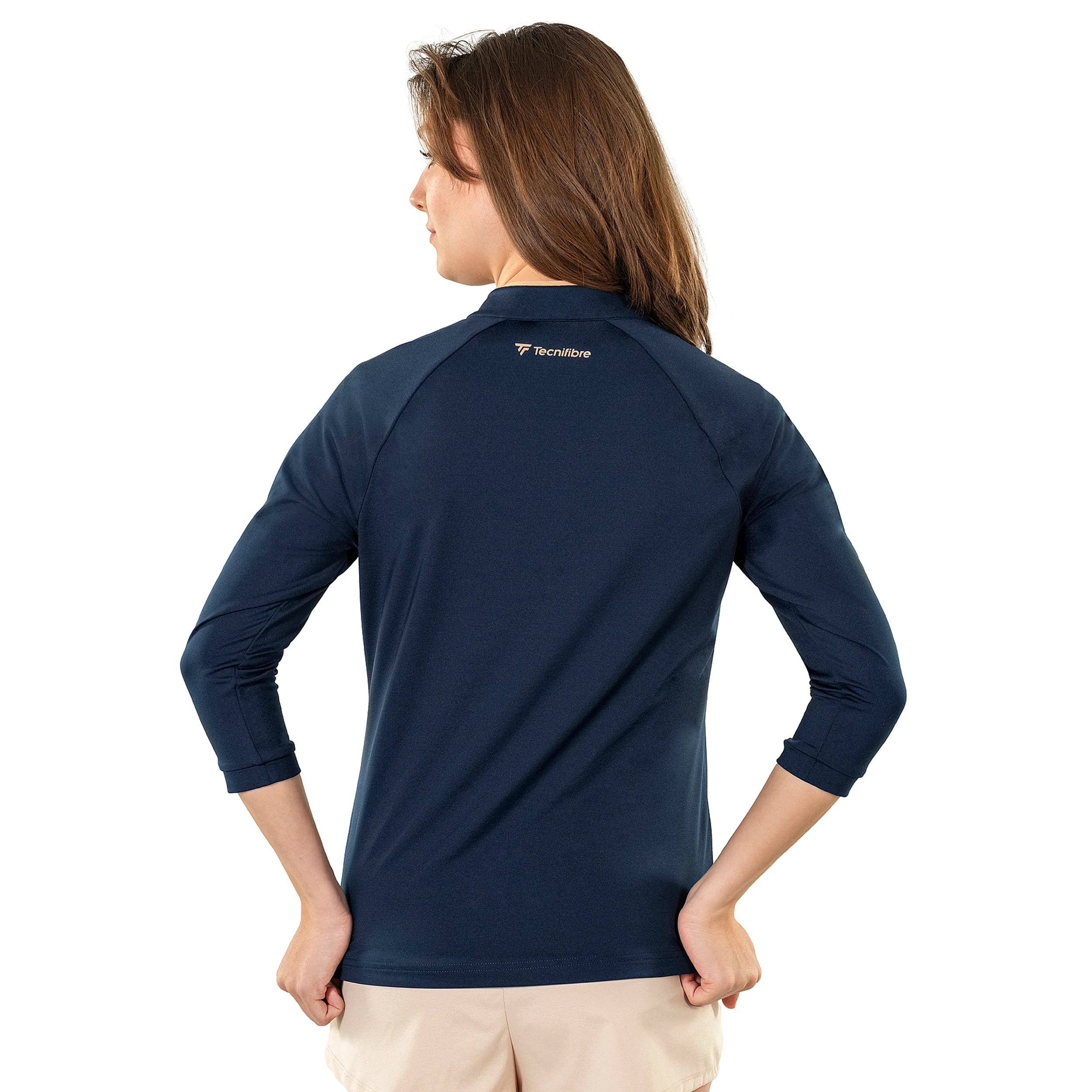 Thermozip 3/4 Camiseta de manga larga Mujeres - azul oscuro - Image 4