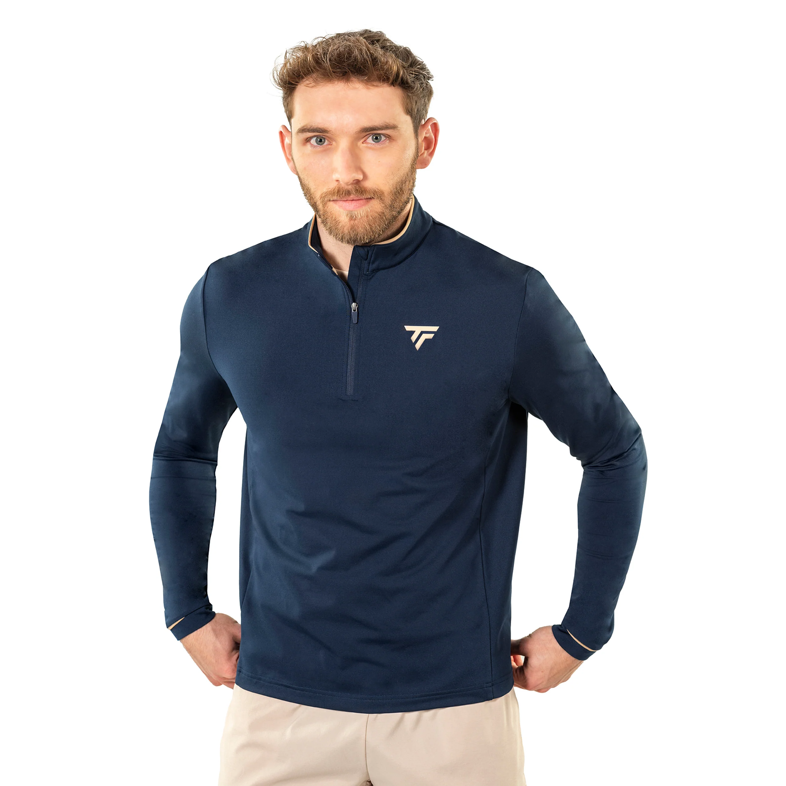 Thermozip Camiseta de manga larga Hombres - azul oscuro - Image 4