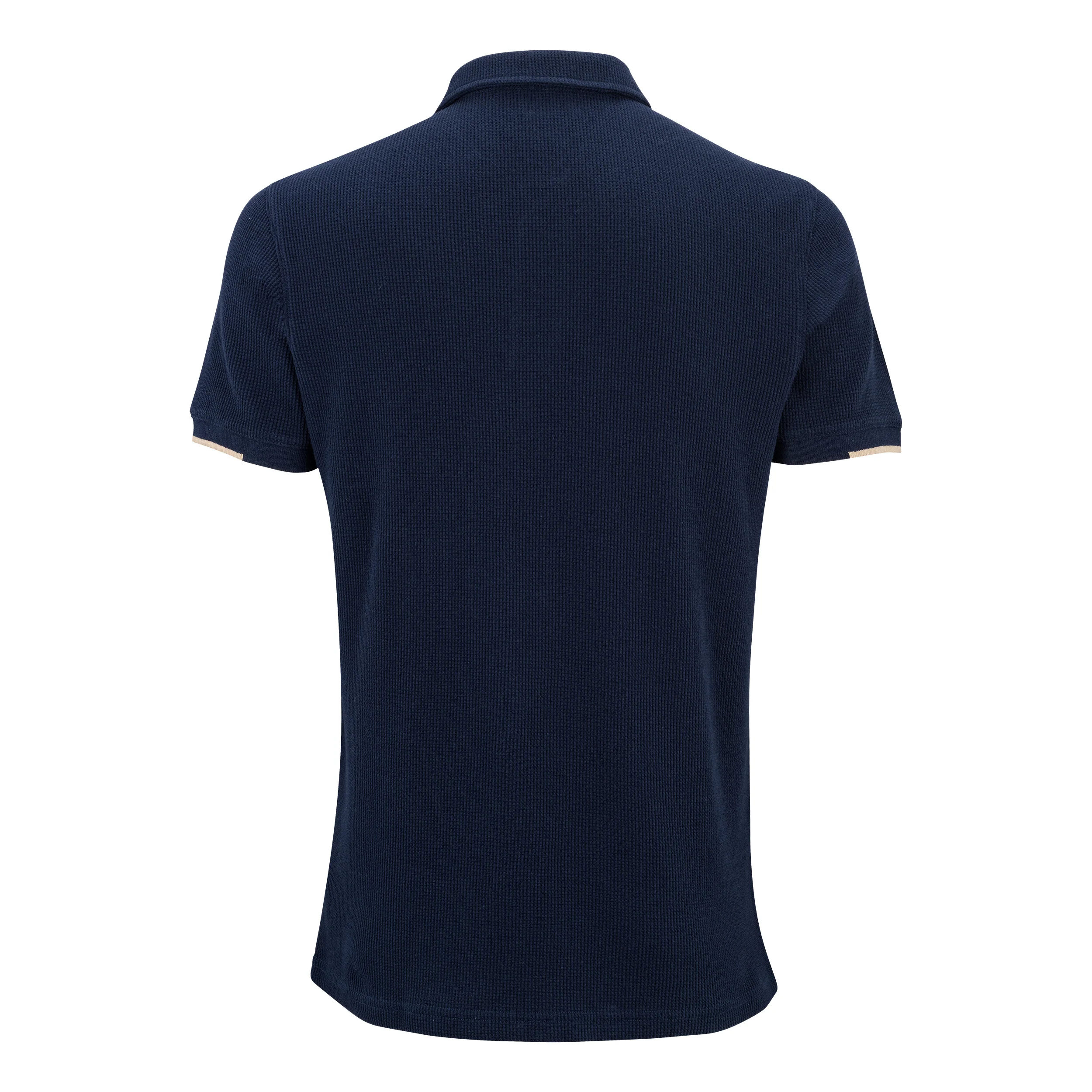 Waffle Polo Hombres-azul oscuro - Image 2