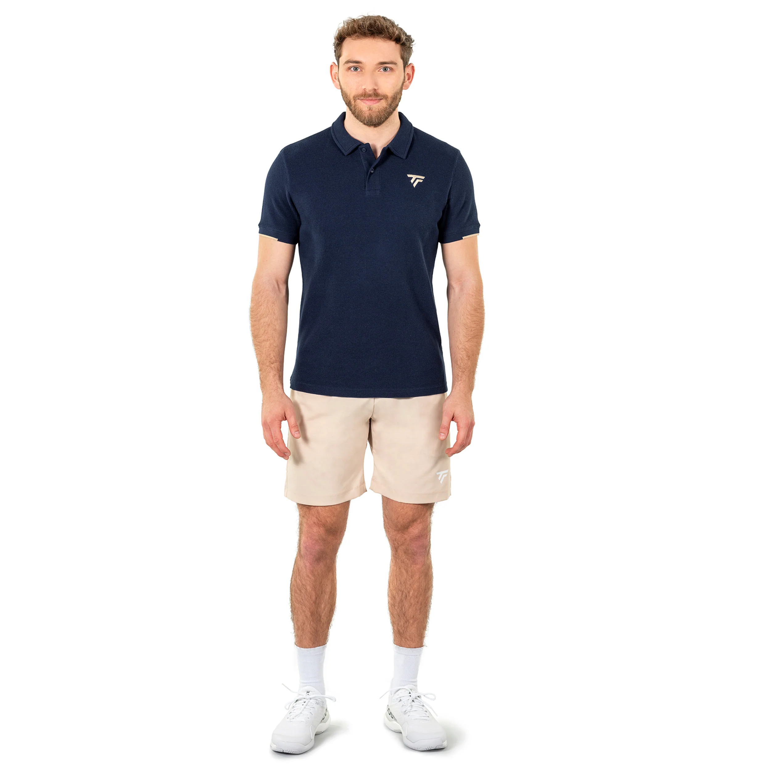Waffle Polo Hombres-azul oscuro - Image 7