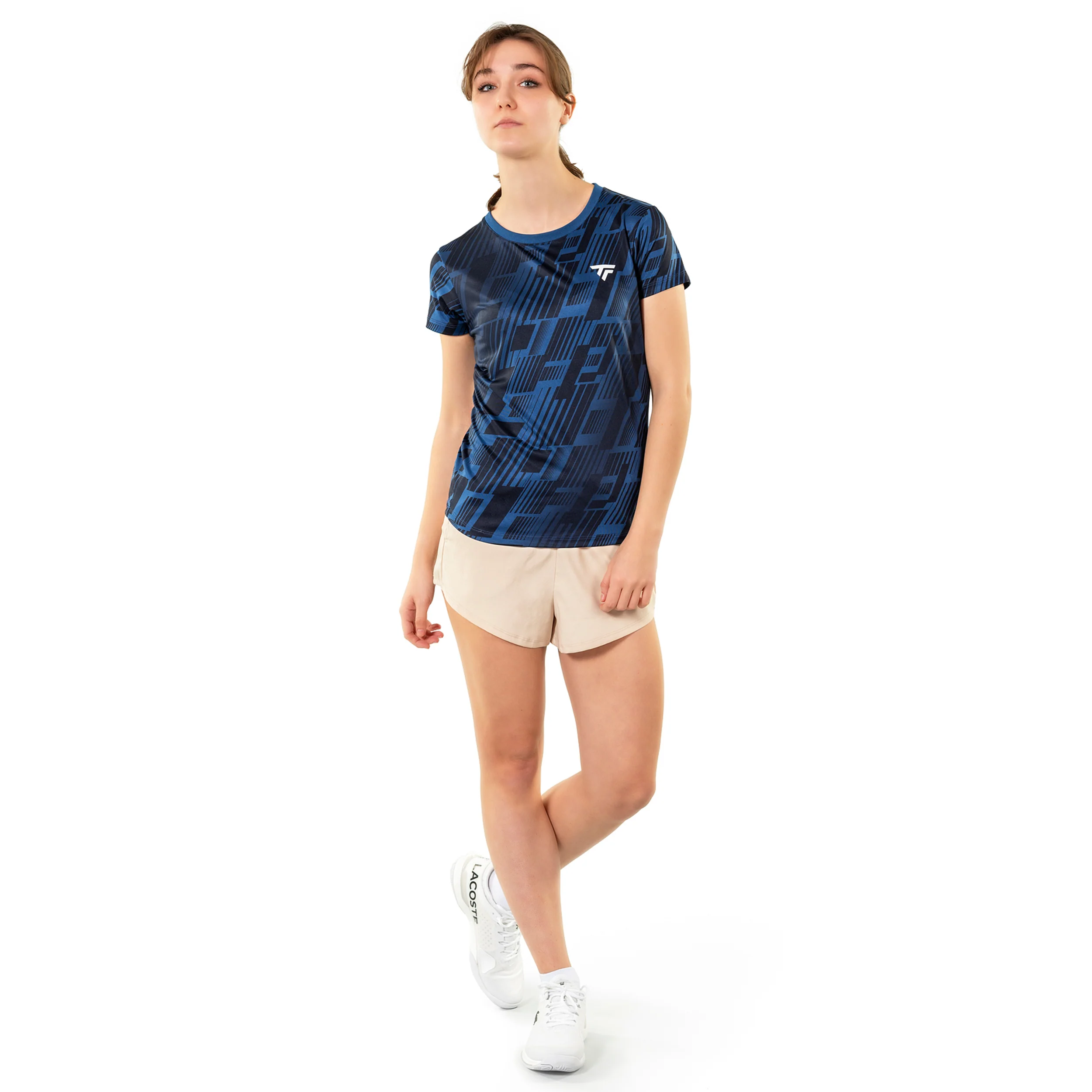 X-Loop Camiseta de manga corta Mujeres-azul oscuro - Image 5