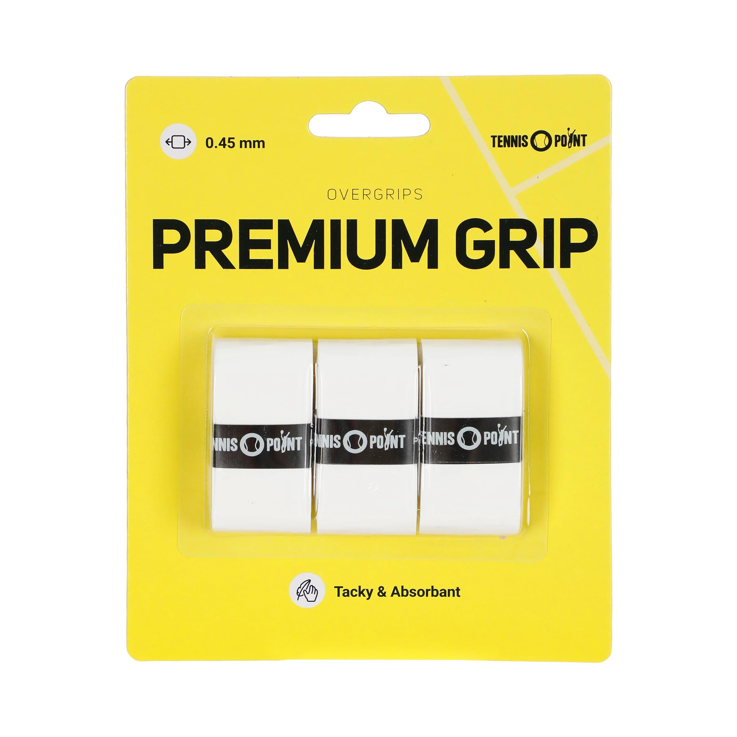 Premium Grip Pack De 3-Blanco