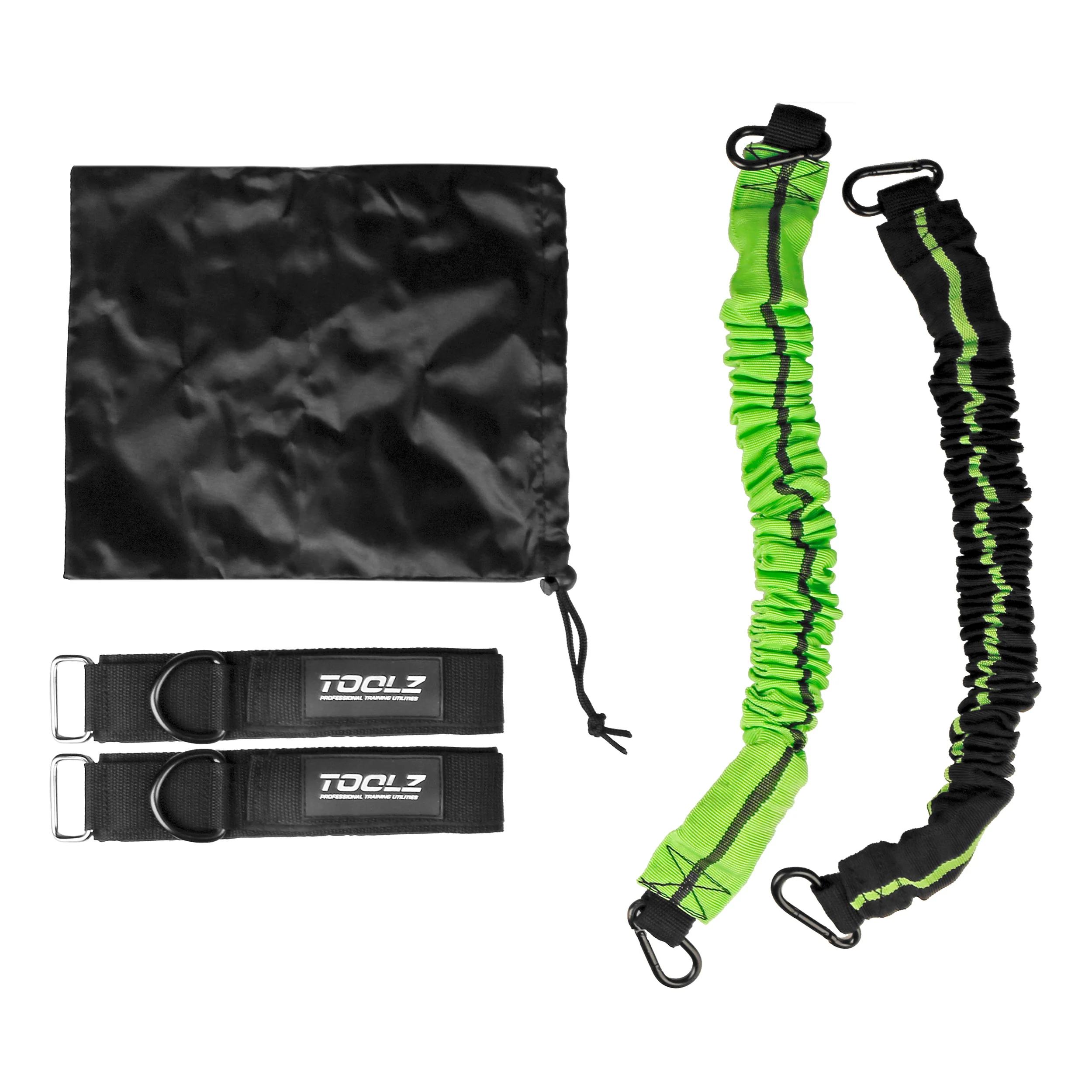 Multi Resistance Trainer Elemento Auxiliar De Entrenamiento-Negro,Verde