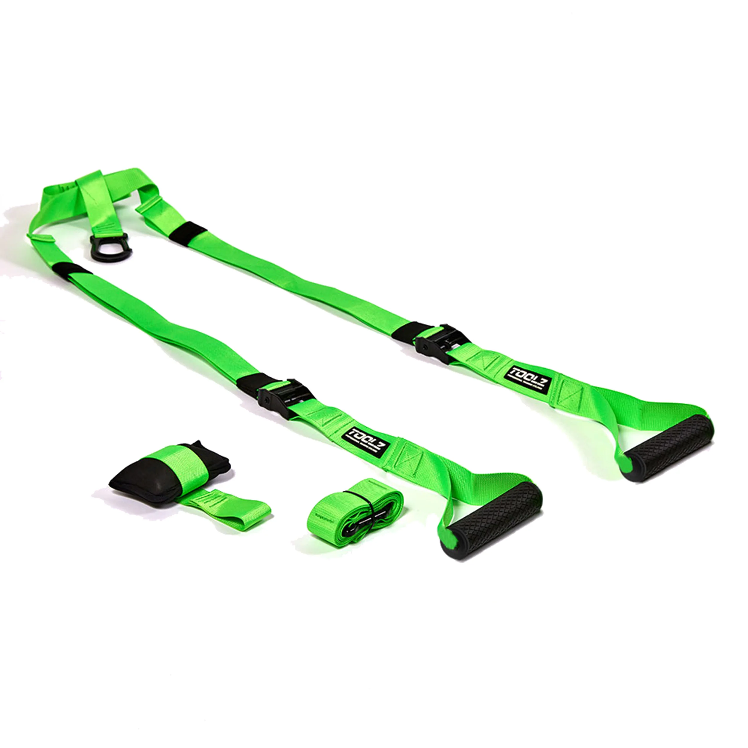 Sling Trainer Aparato De Entrenamiento-Verde,Negro