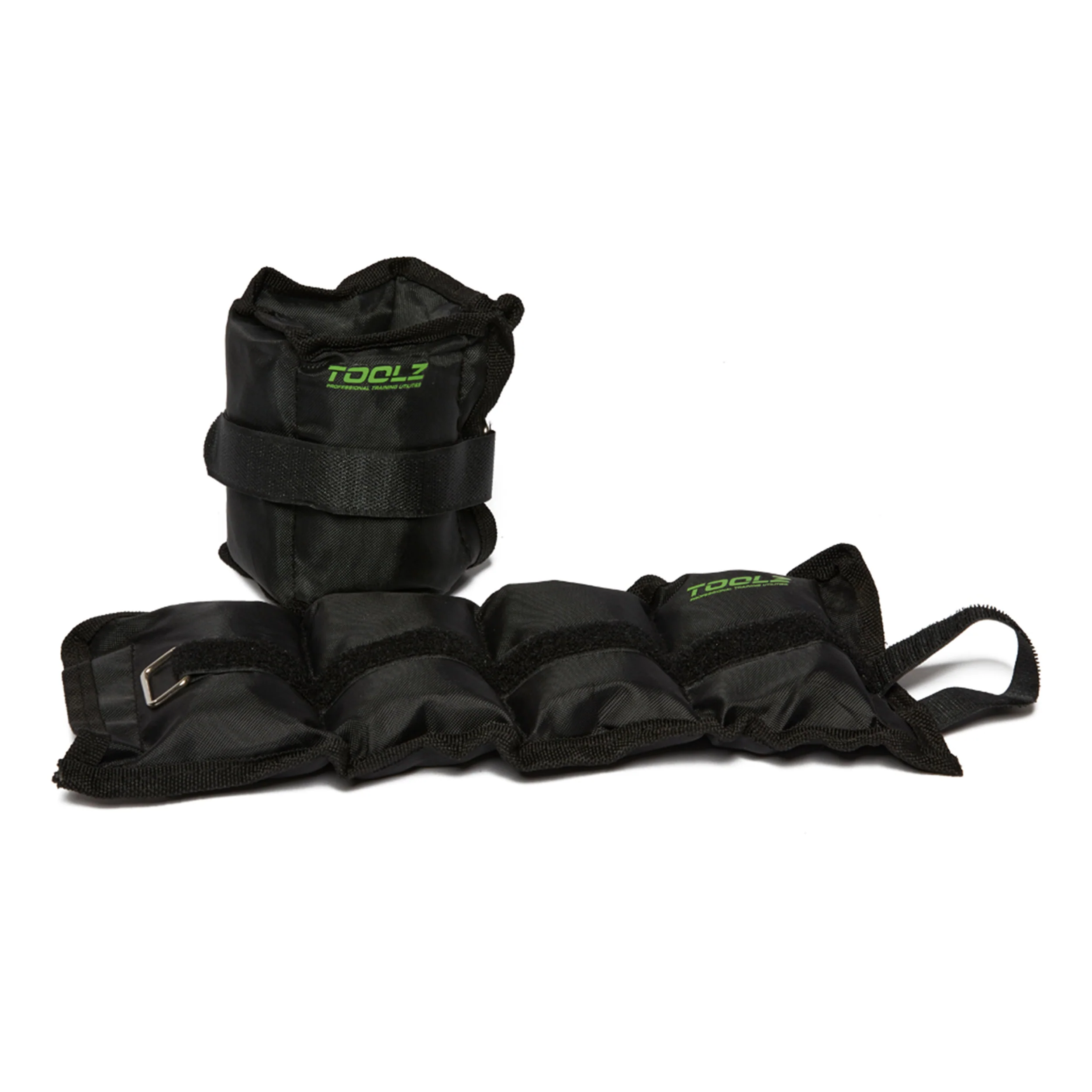 Wrist/Ankle Weight 2kg-2pcs Pesas Manguito-Negro - Image 2