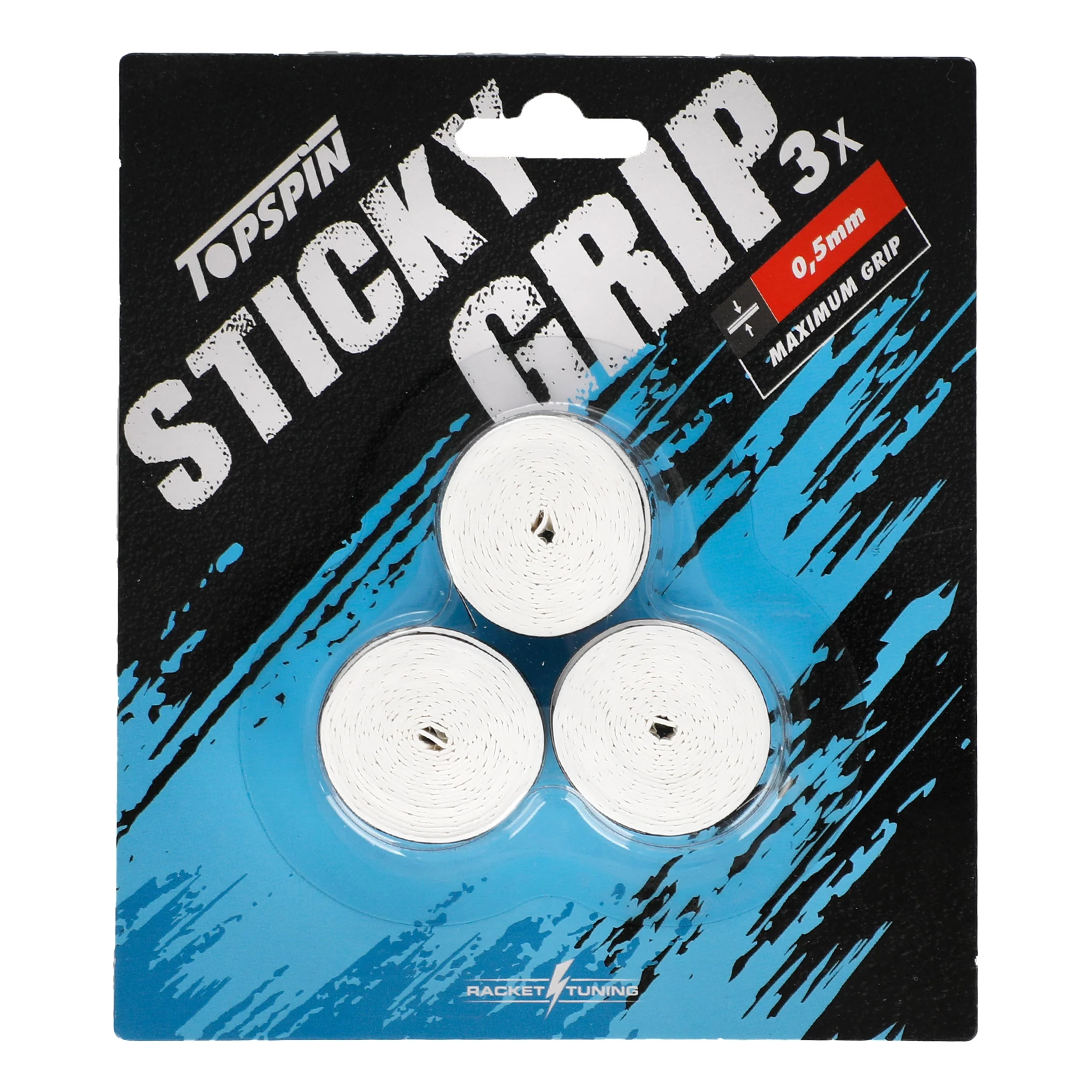 Sticky Grip Pack De 3-Blanco