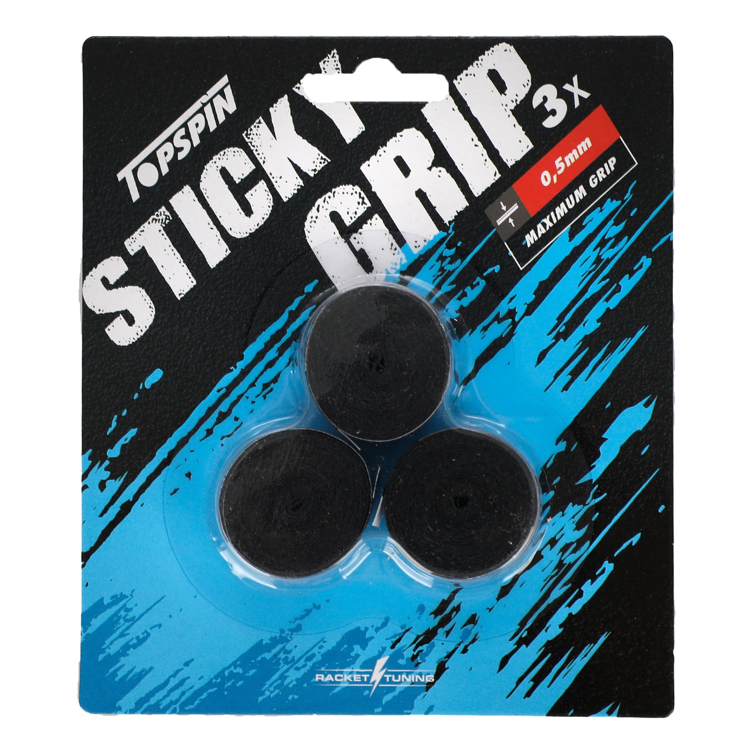 Sticky Grip Pack De 3-Negro