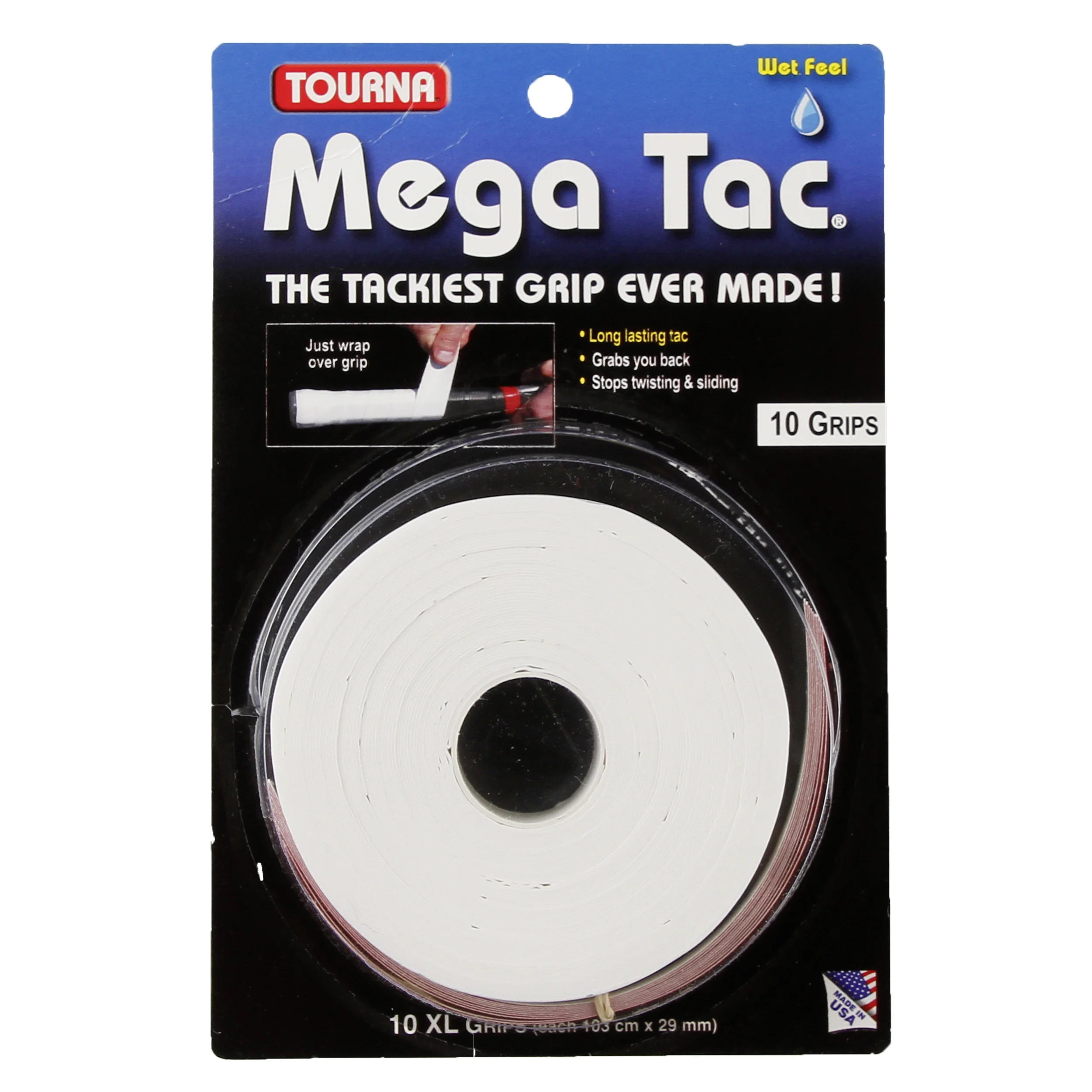 Mega Tac Pack De 10-Blanco
