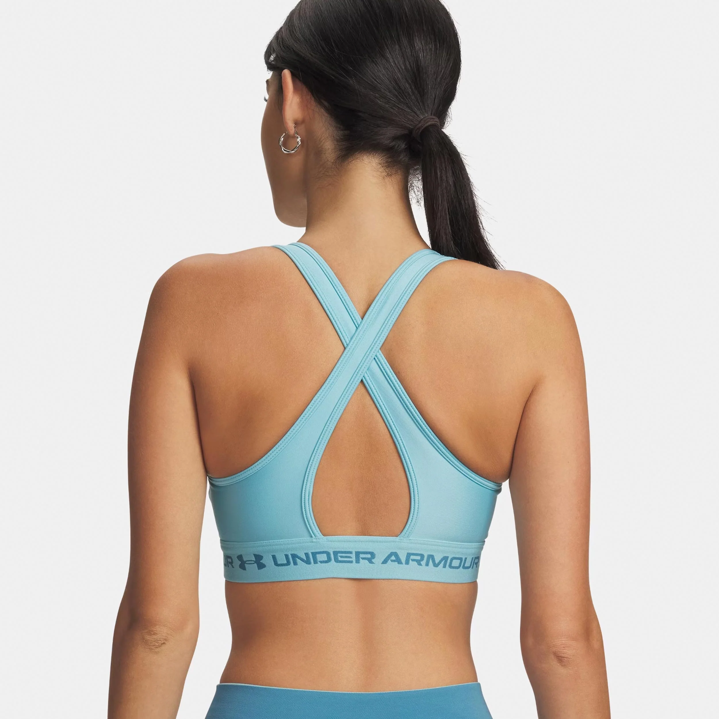 Crossback Mid Sujetador deportivo Mujeres-azul, azul - Image 2