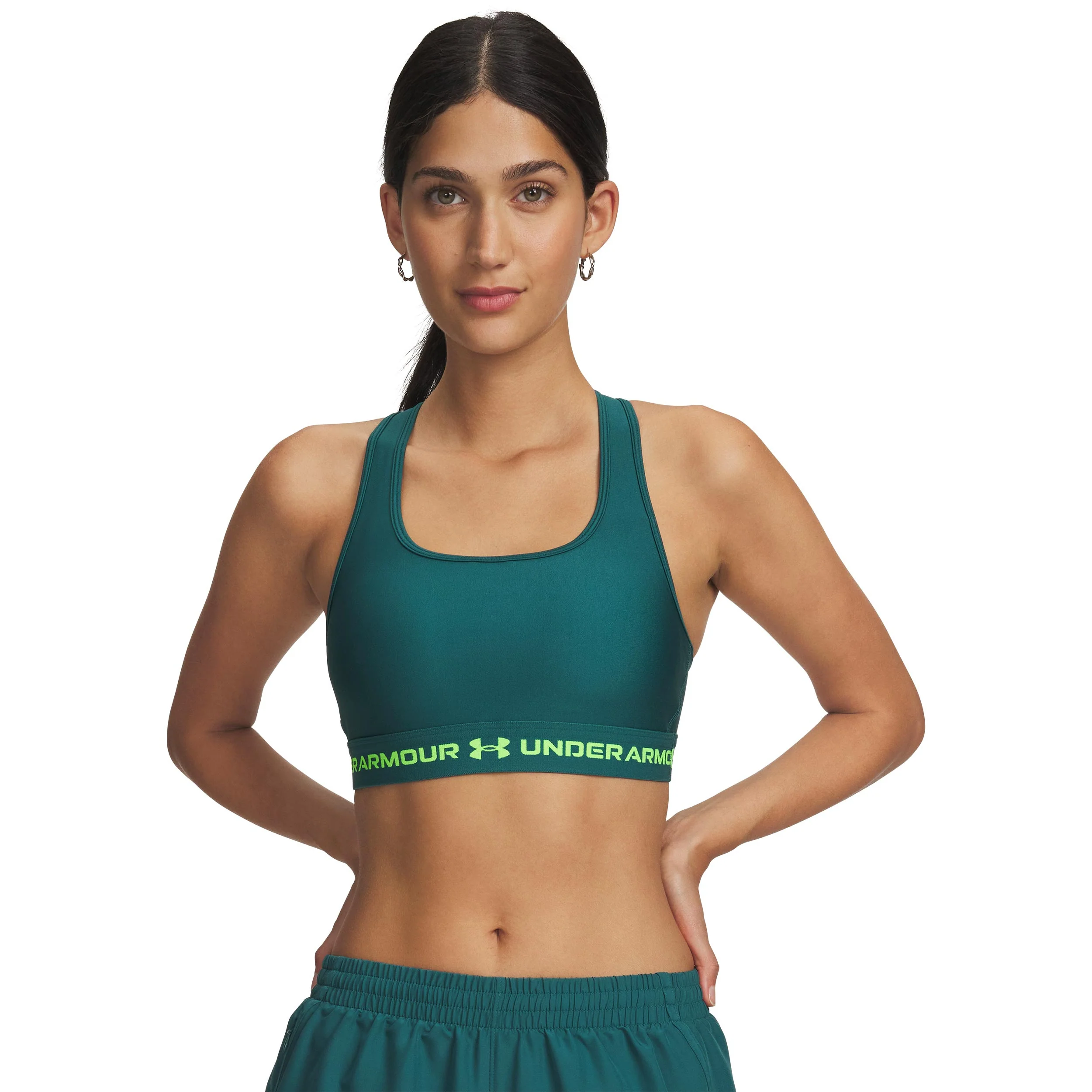 Crossback Mid Sujetador deportivo Mujeres-verde, verde