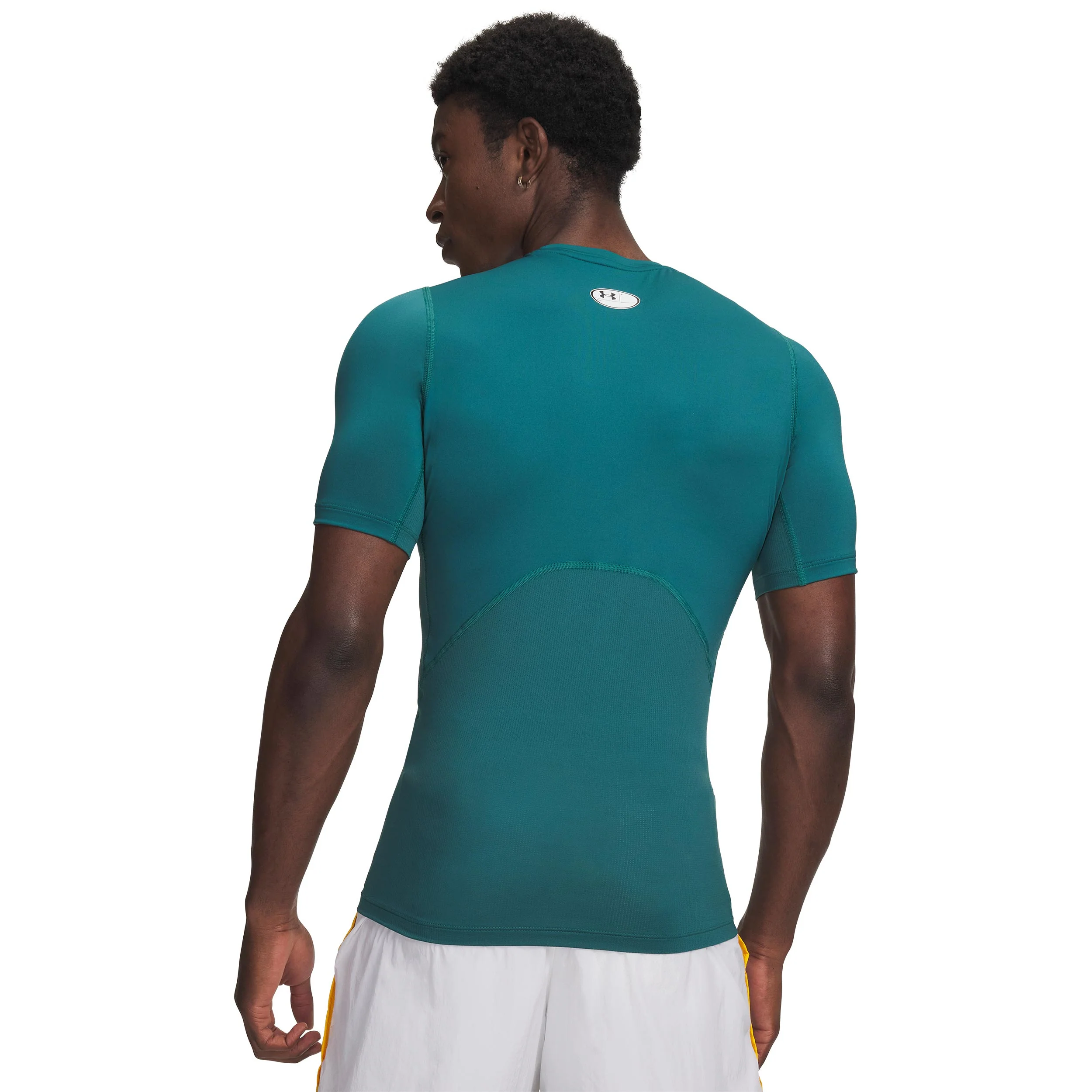 Heatgear Comp Camiseta de manga corta Hombres-verde, blanco - Image 2