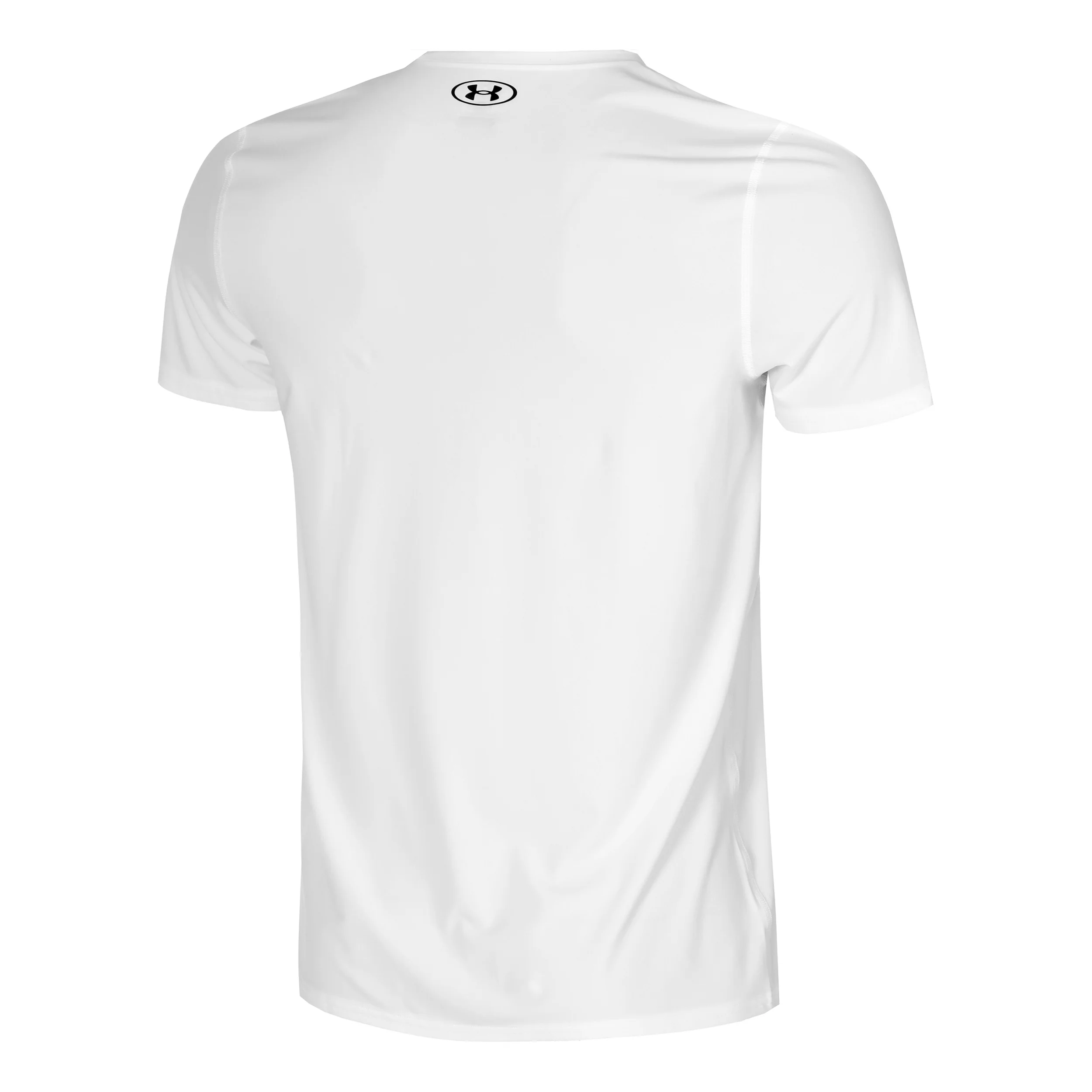 Heatgear Fitted Camiseta De Manga Corta Hombres-Blanco - Image 2