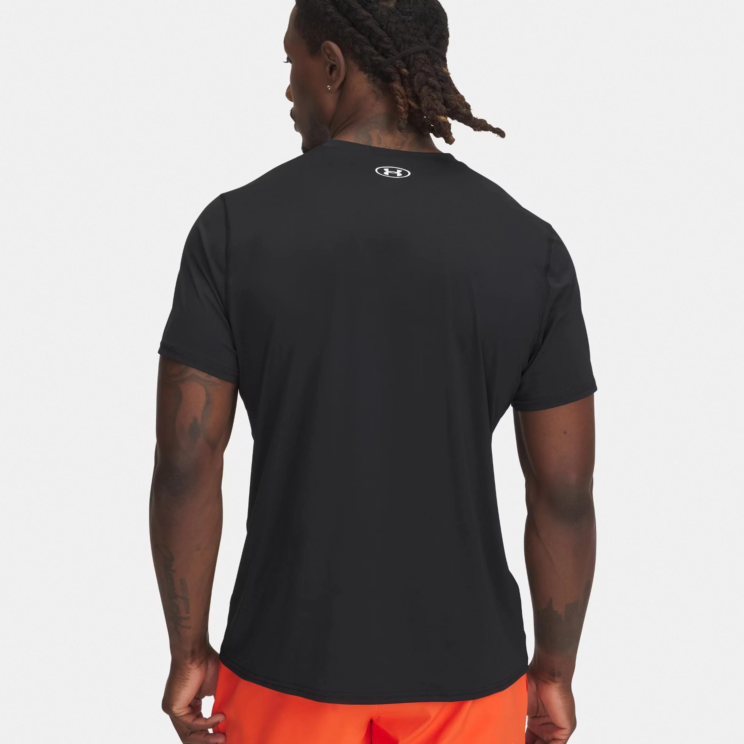 Heatgear Fitted Camiseta de manga corta Hombres-negro - Image 4
