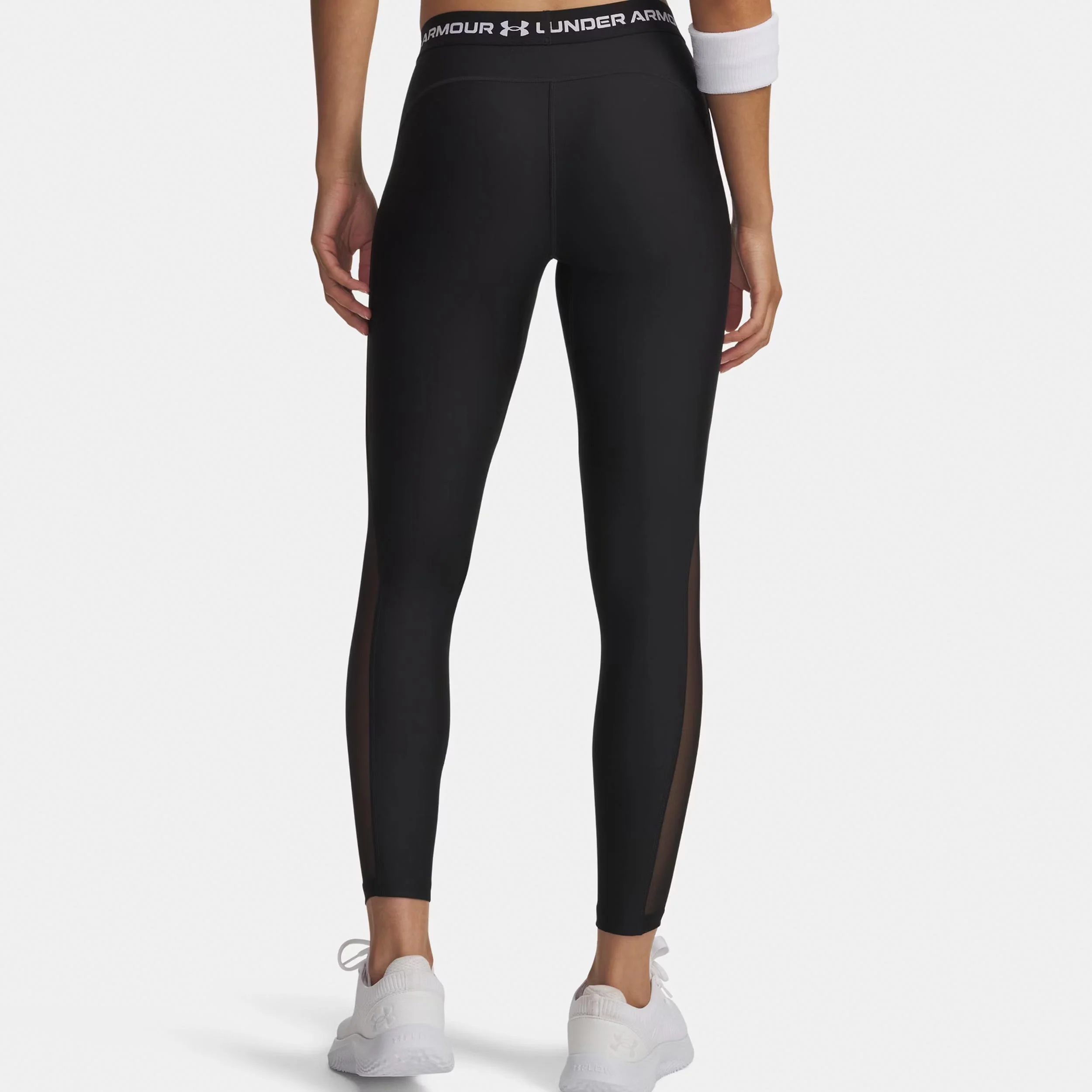 HeatGear Mesh Malla Mujeres-negro, blanco - Image 2
