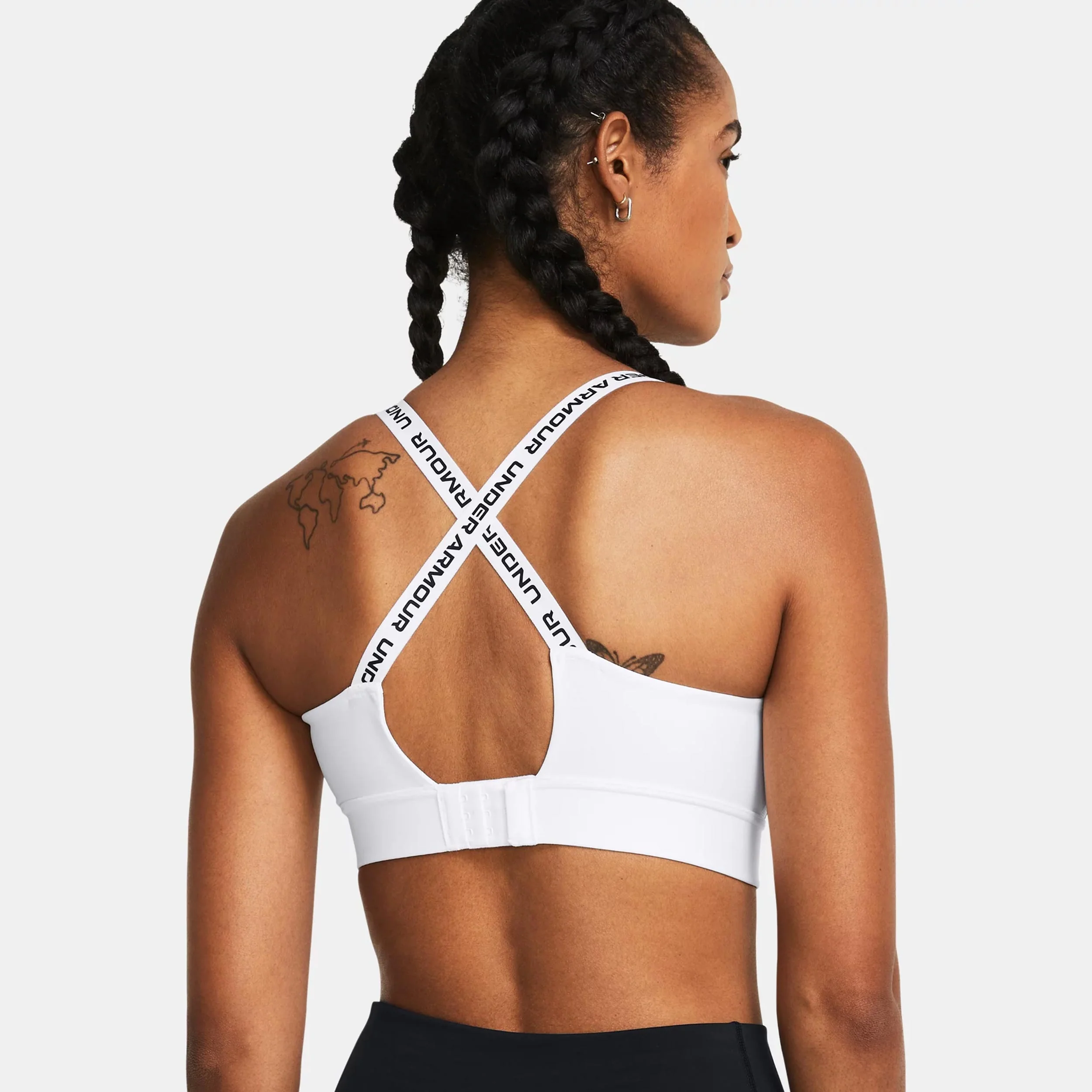 Infinity Mid 2.0 Sujetador Deportivo Mujeres-Blanco - Image 5