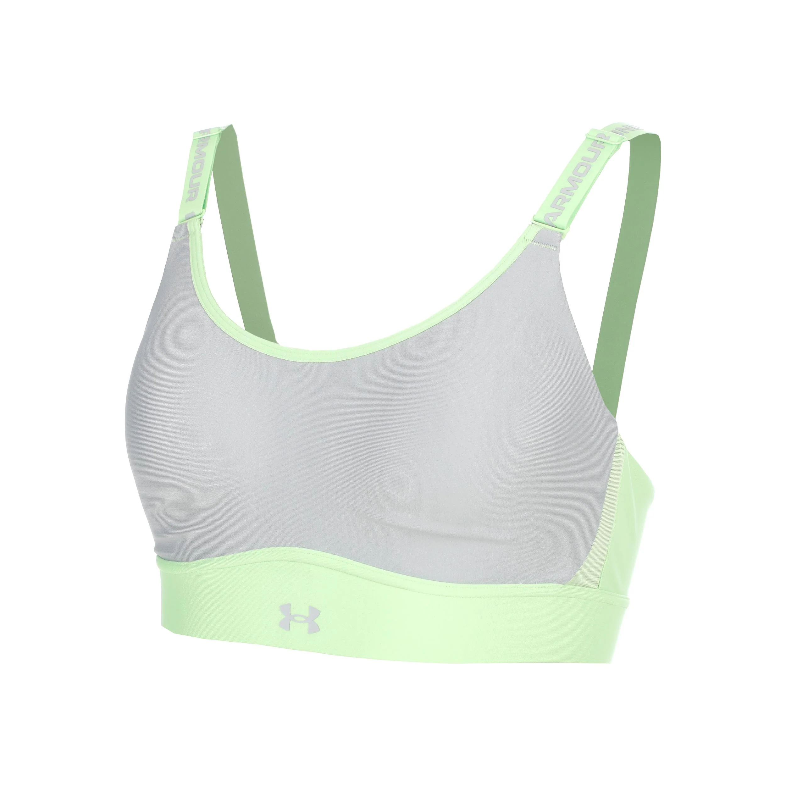Infinity Mid 2.0 Sujetador deportivo Mujeres-verde, gris