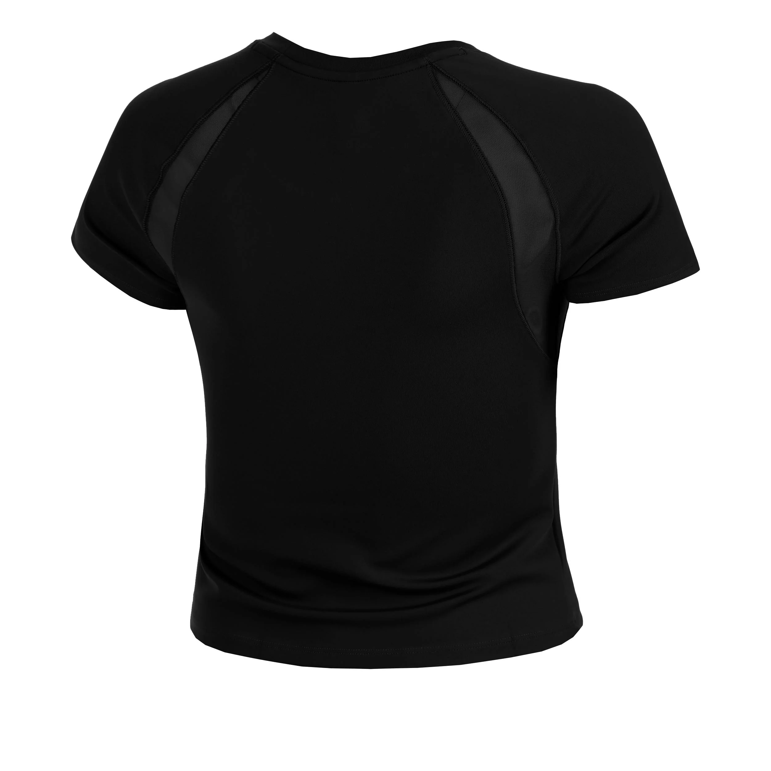 Motion Mesh Camiseta de manga corta Mujeres-negro, gris - Image 2