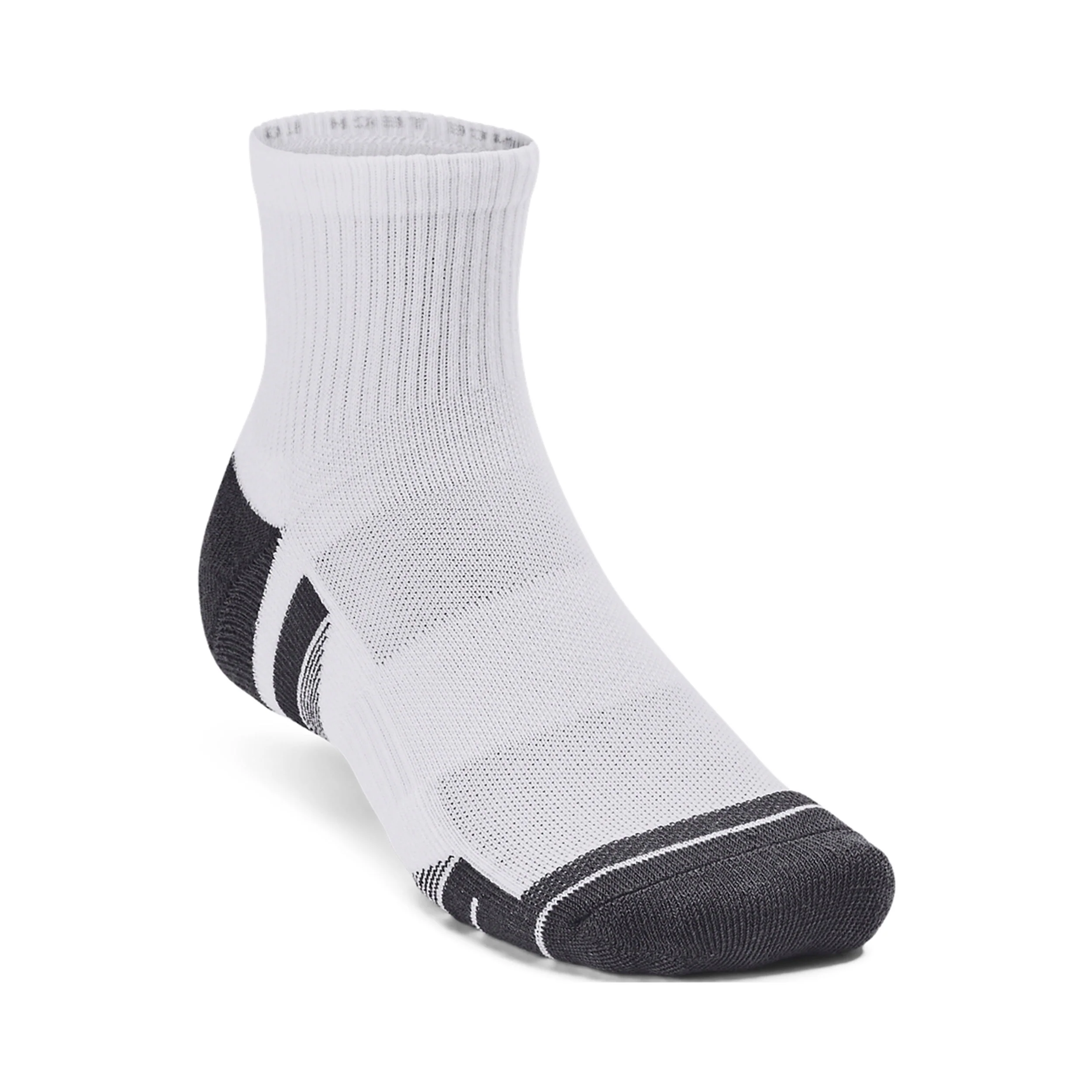Performance Tech Quarter Calcetines De Tenis Pack De 3-Blanco - Image 2