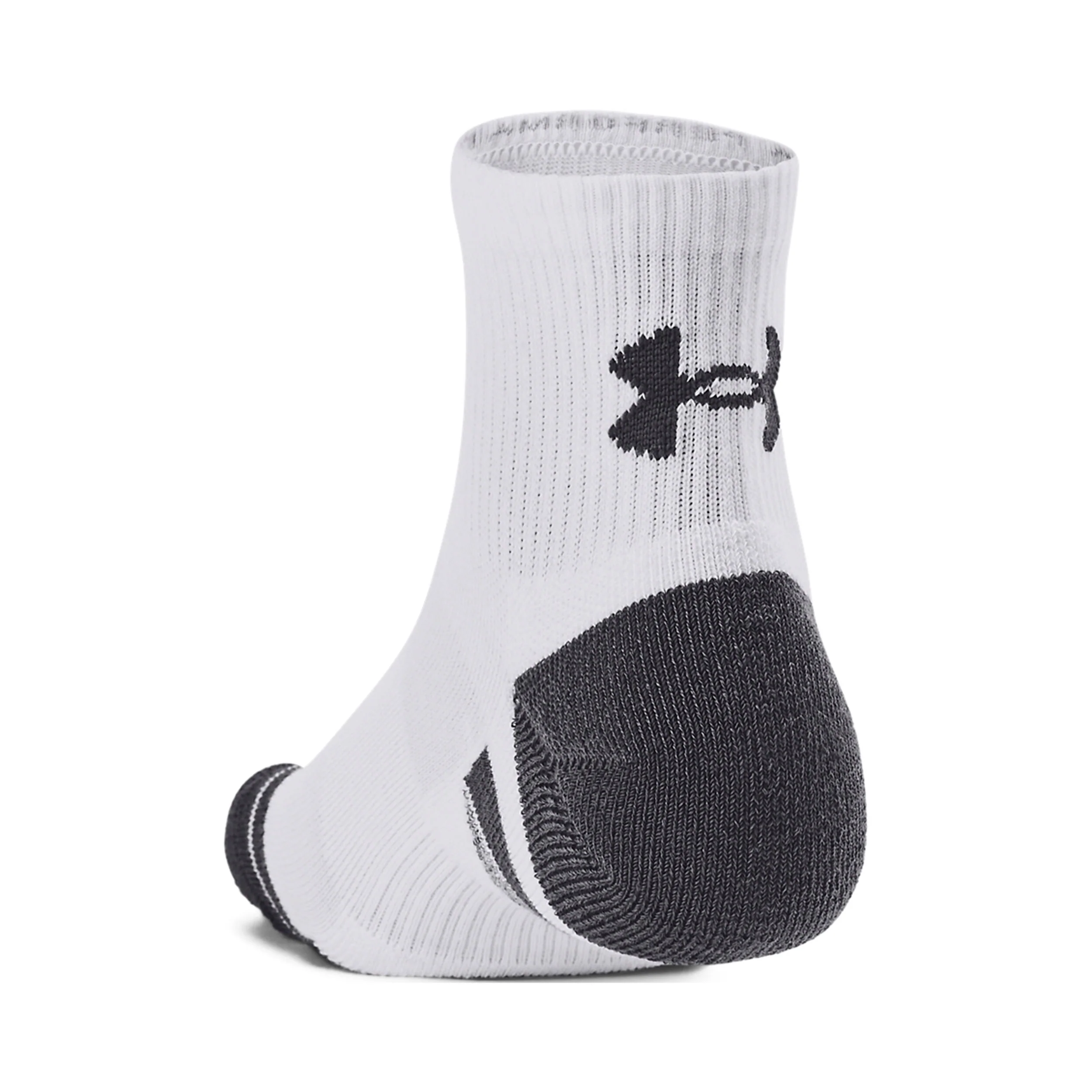 Performance Tech Quarter Calcetines De Tenis Pack De 3-Blanco - Image 3