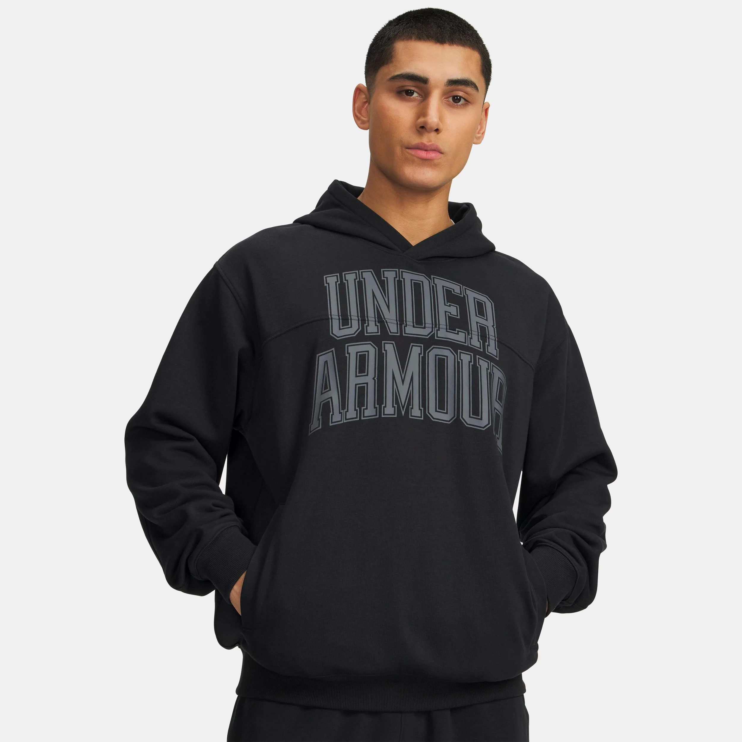 Rival Graphic Sudadera con capucha Hombres-negro, negro