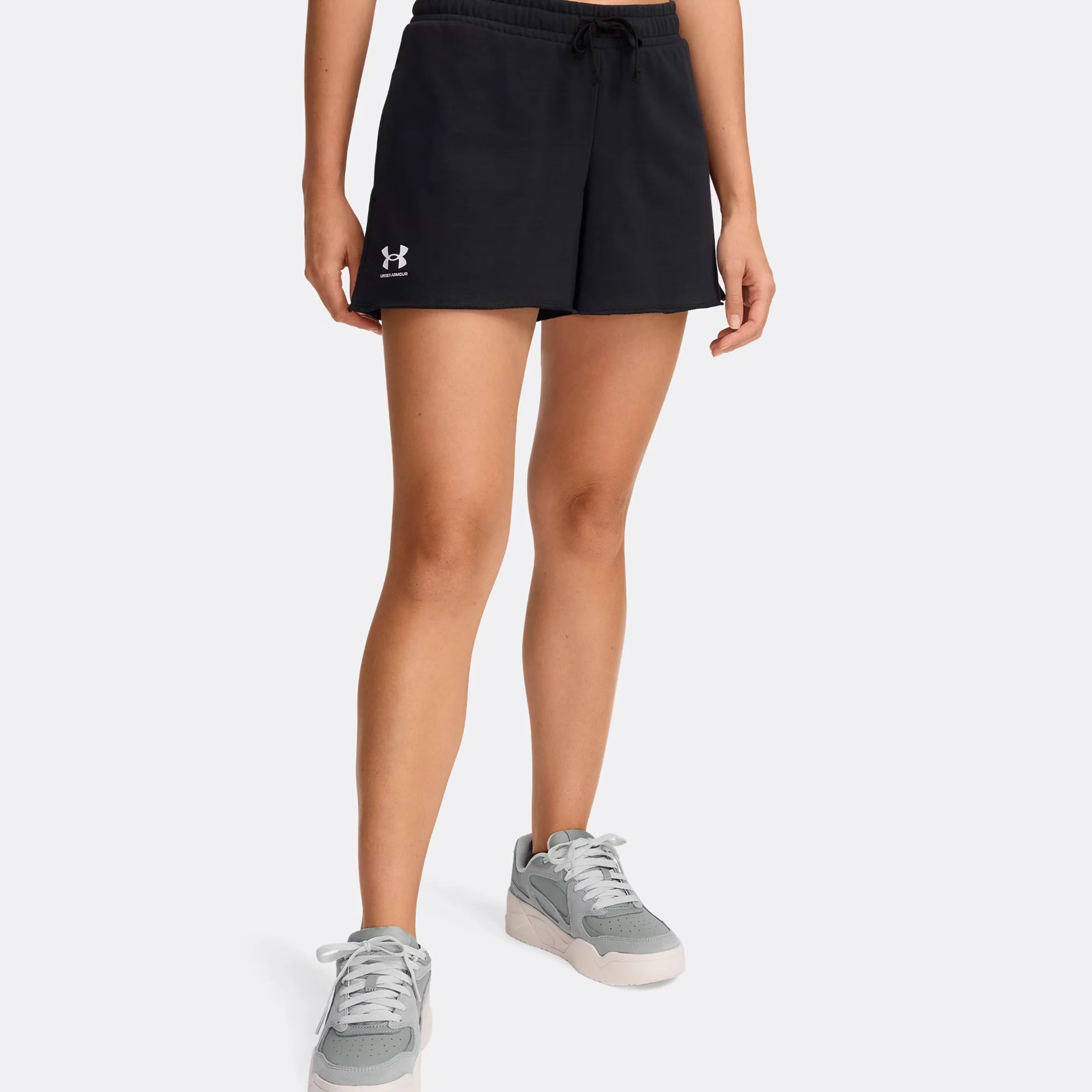 Rival Terry Shorts Mujeres - negro