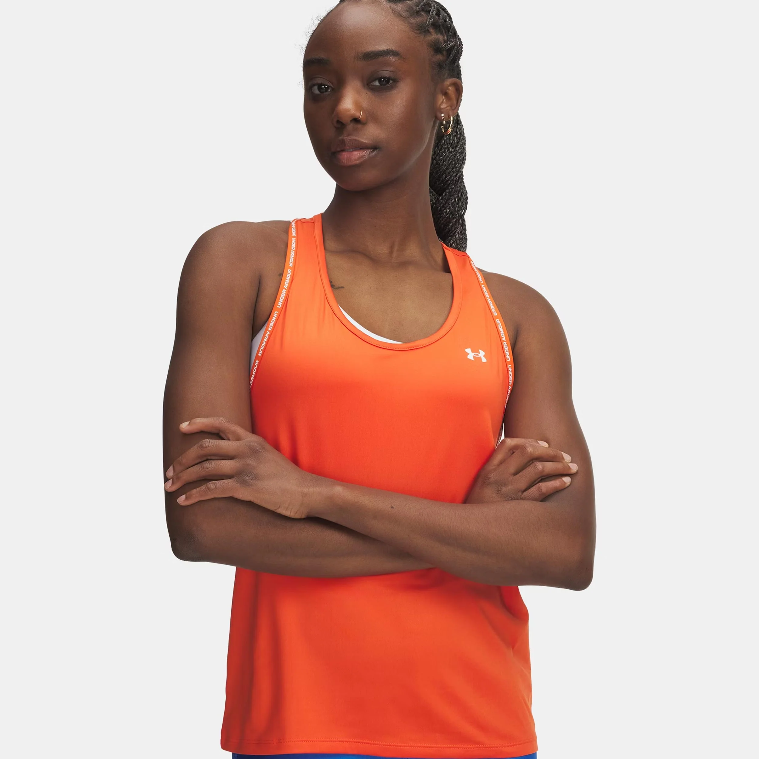 Tech Knockout Camiseta de tirantes Mujeres-naranja - Image 3