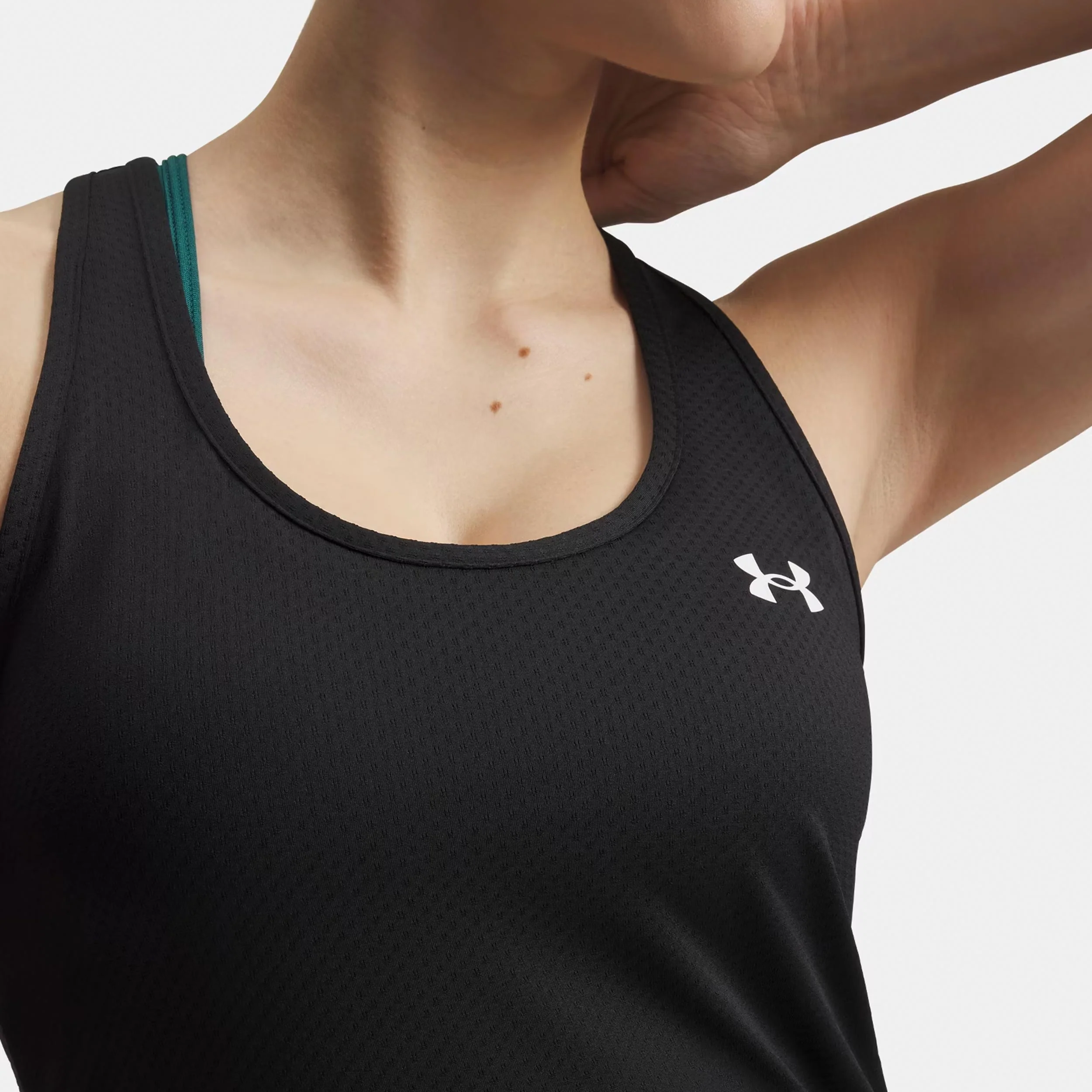 Tech Mesh Racer Camiseta de tirantes Mujeres-negro, blanco - Image 3