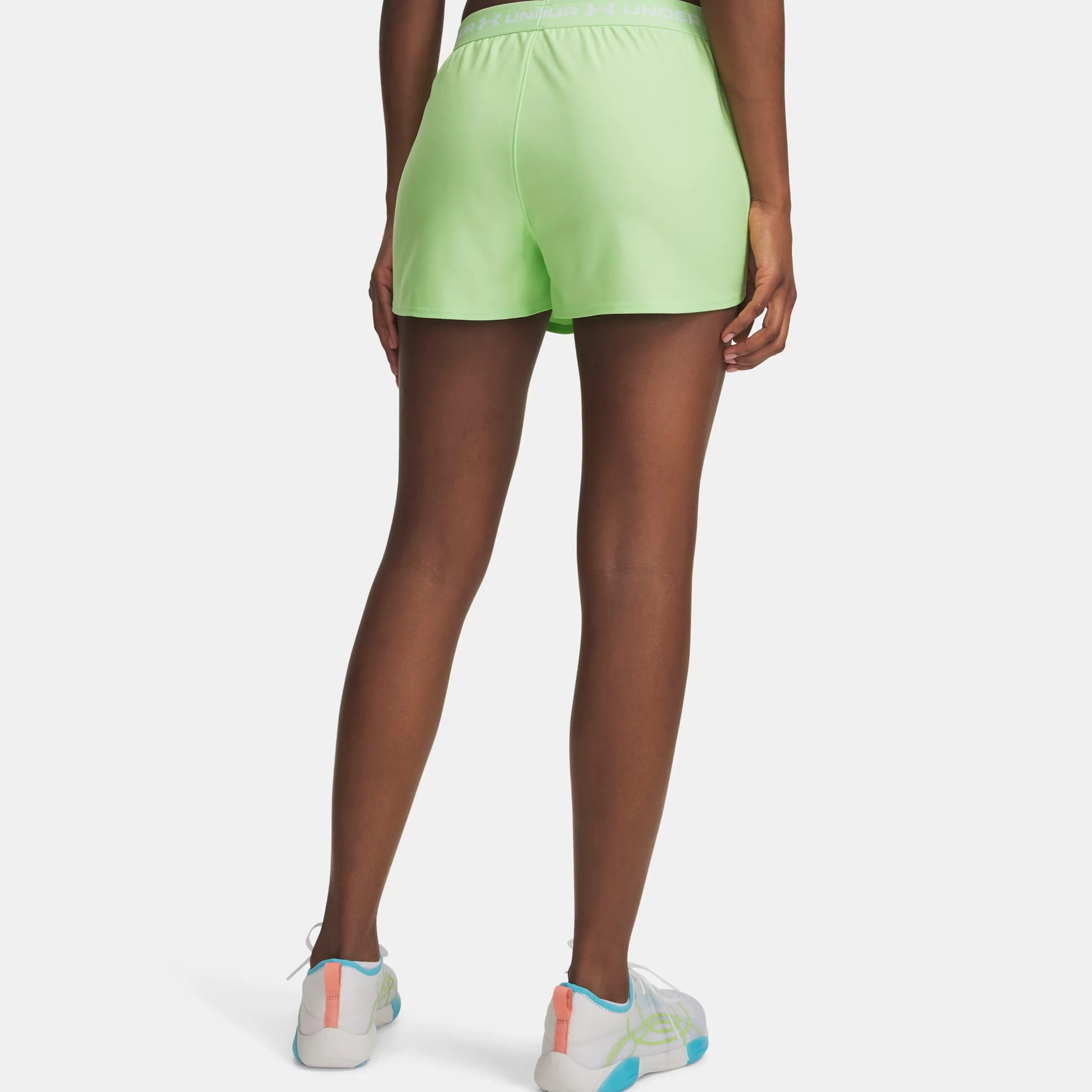 Tech Play Up Shorts Mujeres-verde, verde oscuro - Image 2