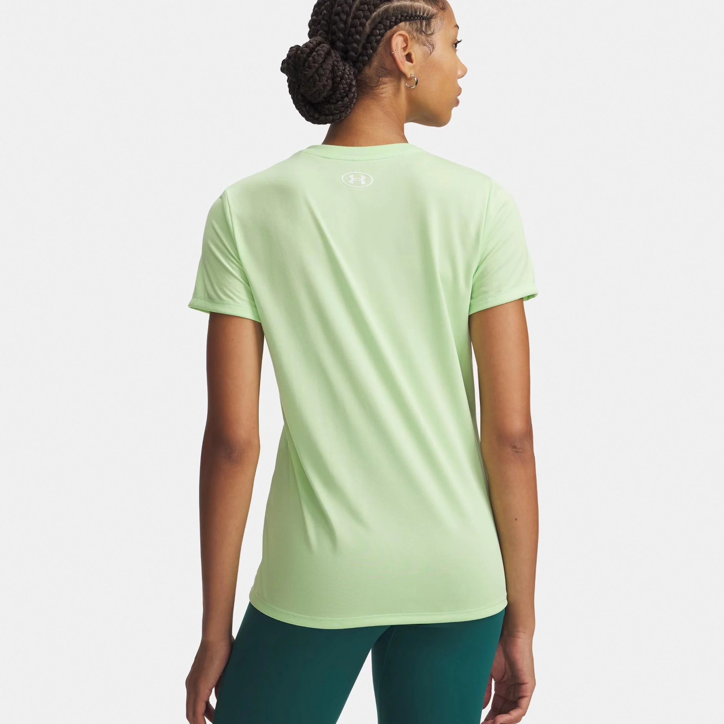 Tech Solid Camiseta de manga corta Mujeres-verde - Image 2