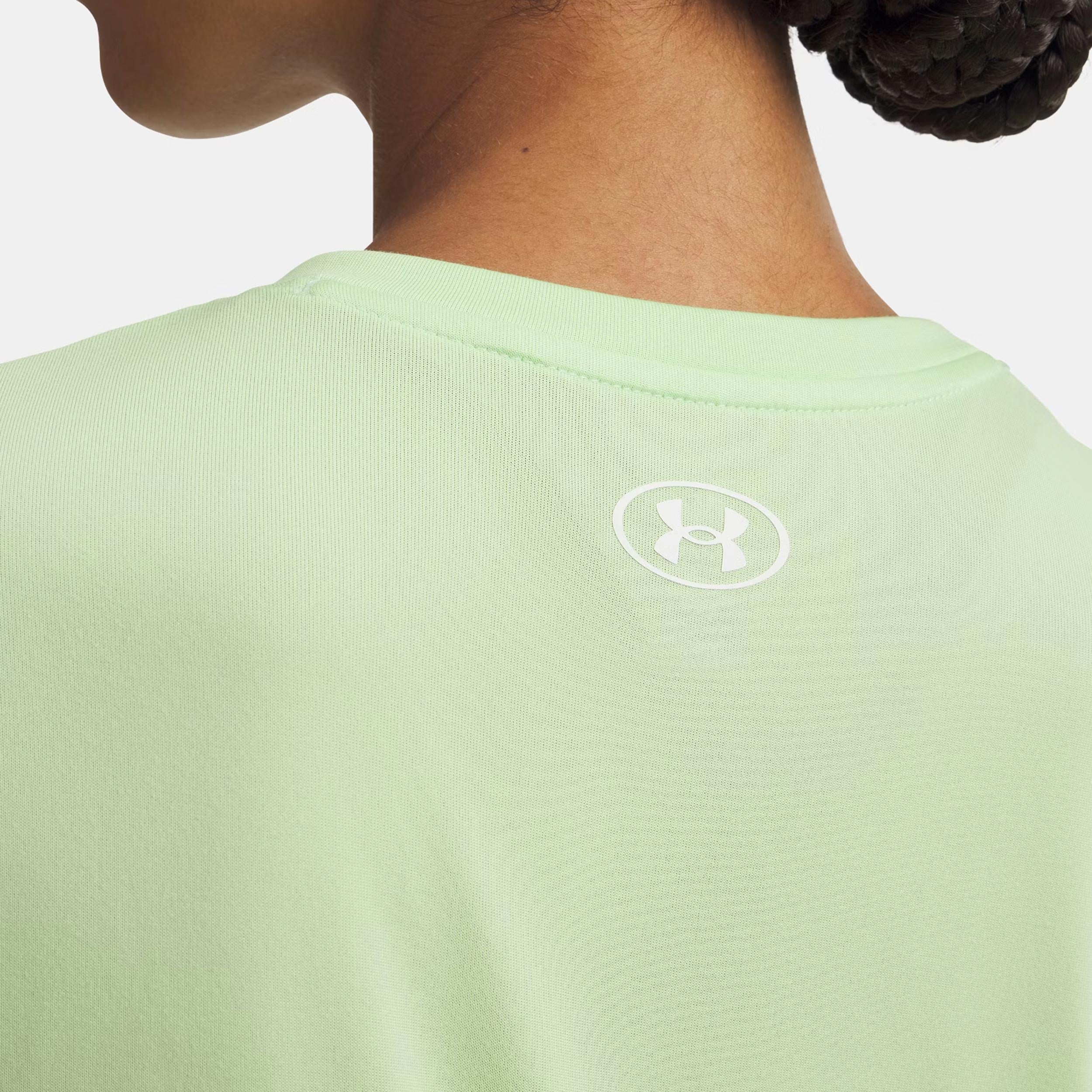 Tech Solid Camiseta de manga corta Mujeres-verde - Image 3