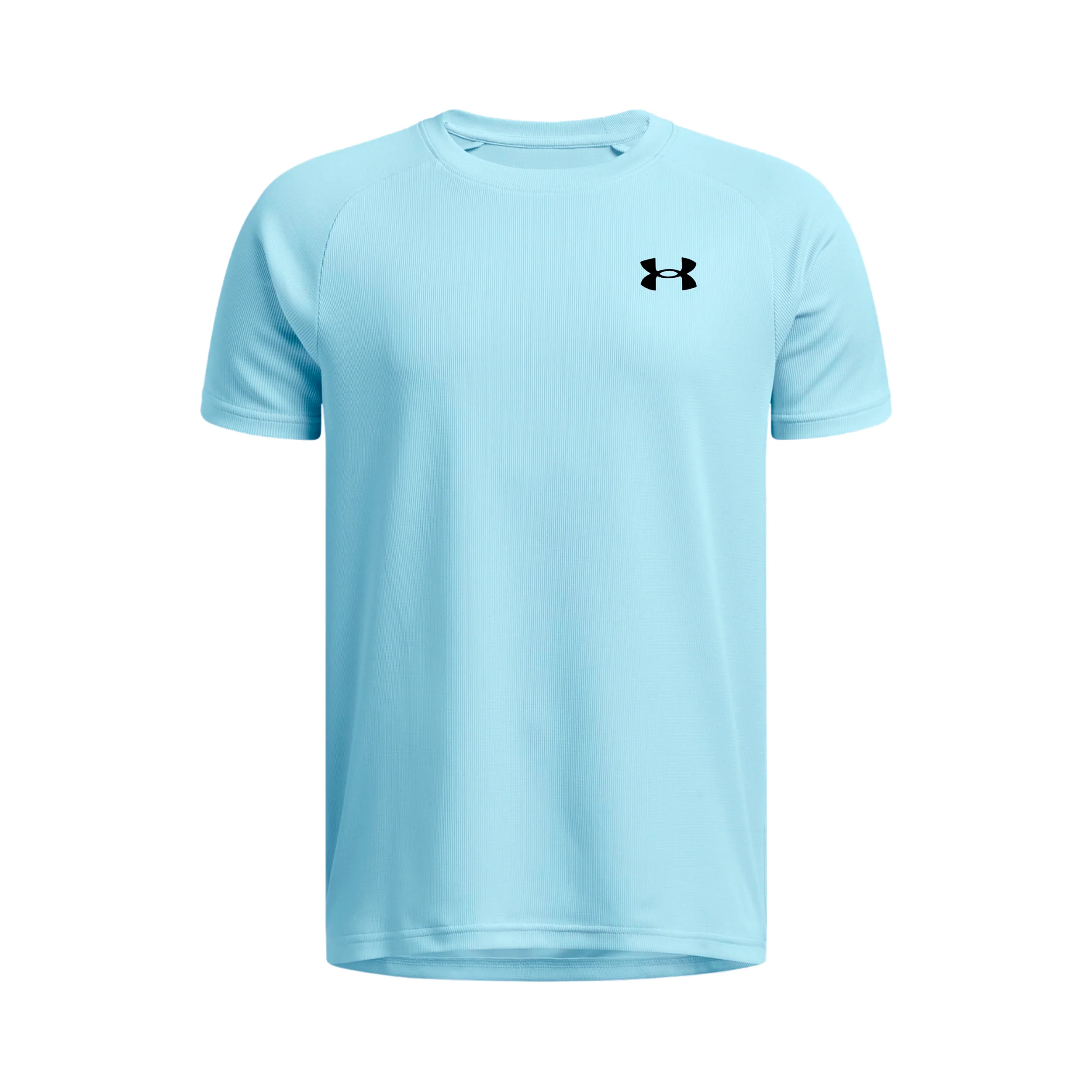 Tech Textured Camiseta de manga corta Chicos-azul, negro