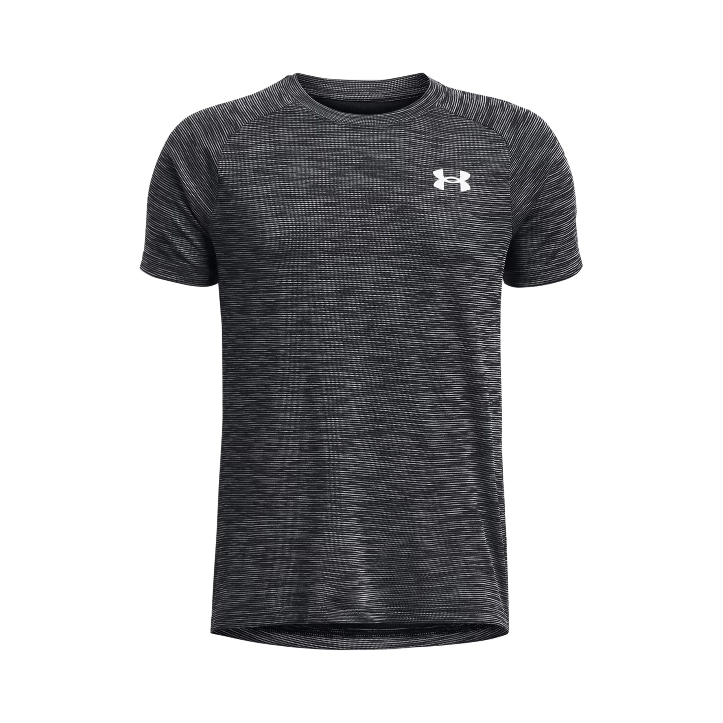 Tech Textured Camiseta de manga corta Chicos-negro, blanco