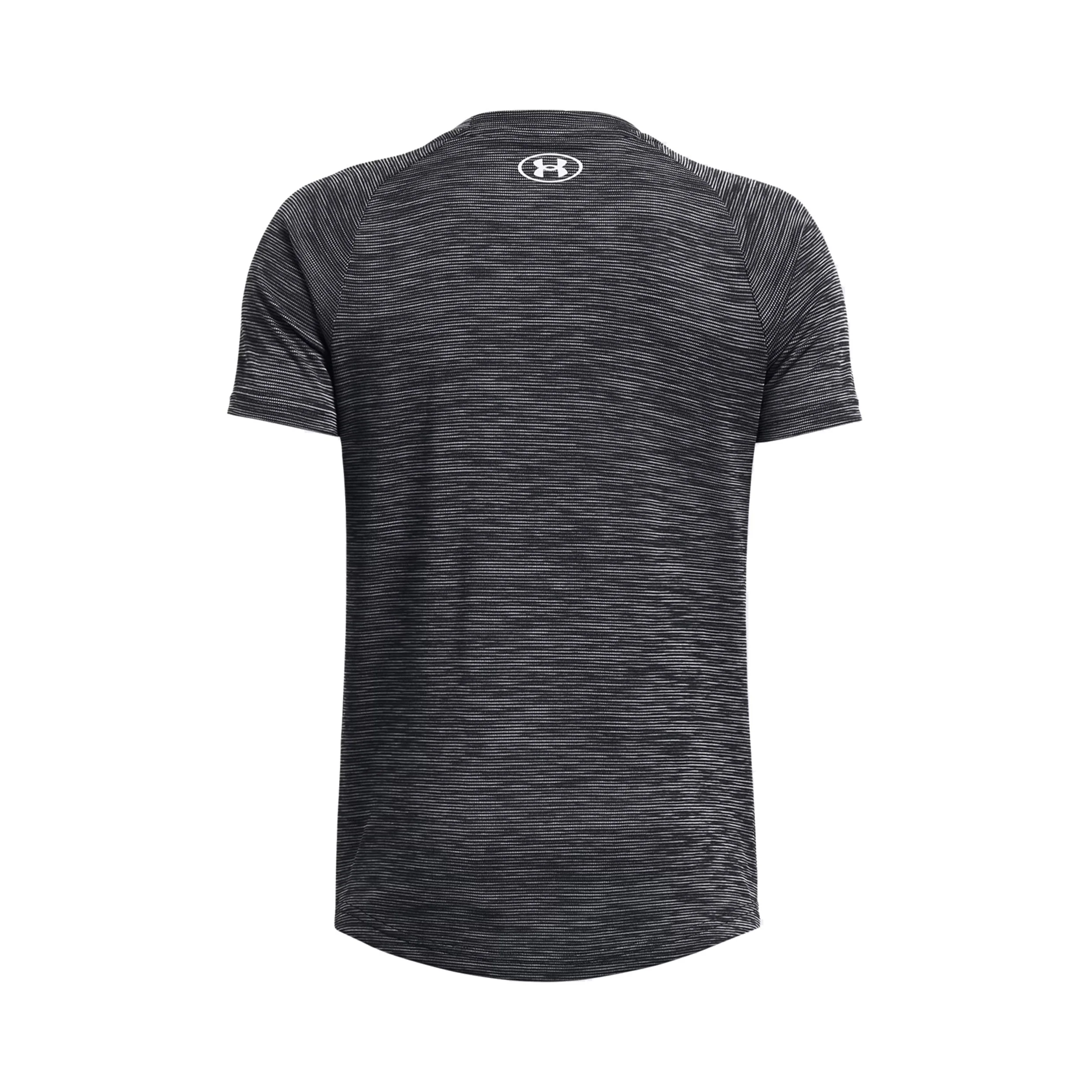 Tech Textured Camiseta de manga corta Chicos-negro, blanco - Image 2