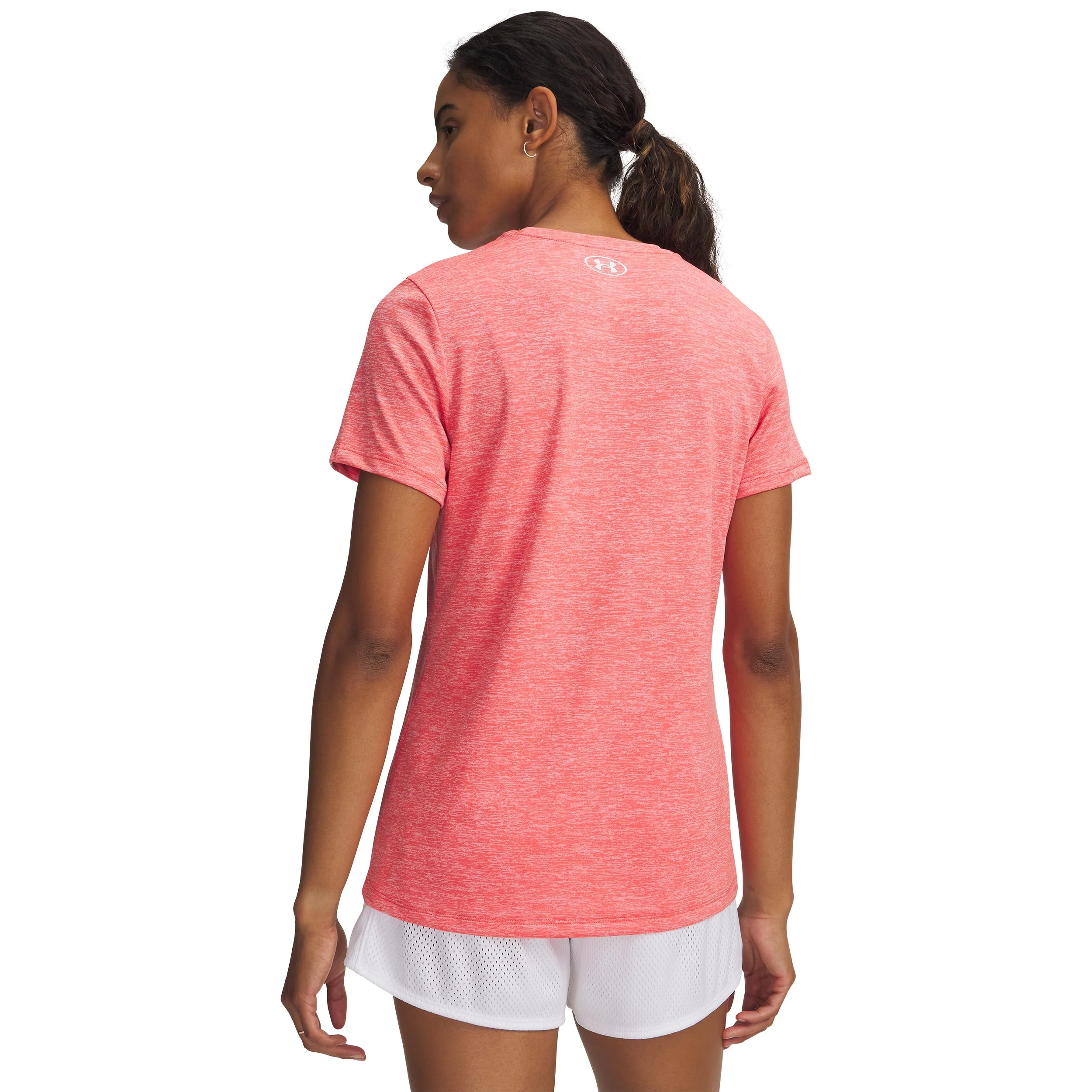Tech Twist Camiseta de manga corta Mujeres-rojo, blanco - Image 2