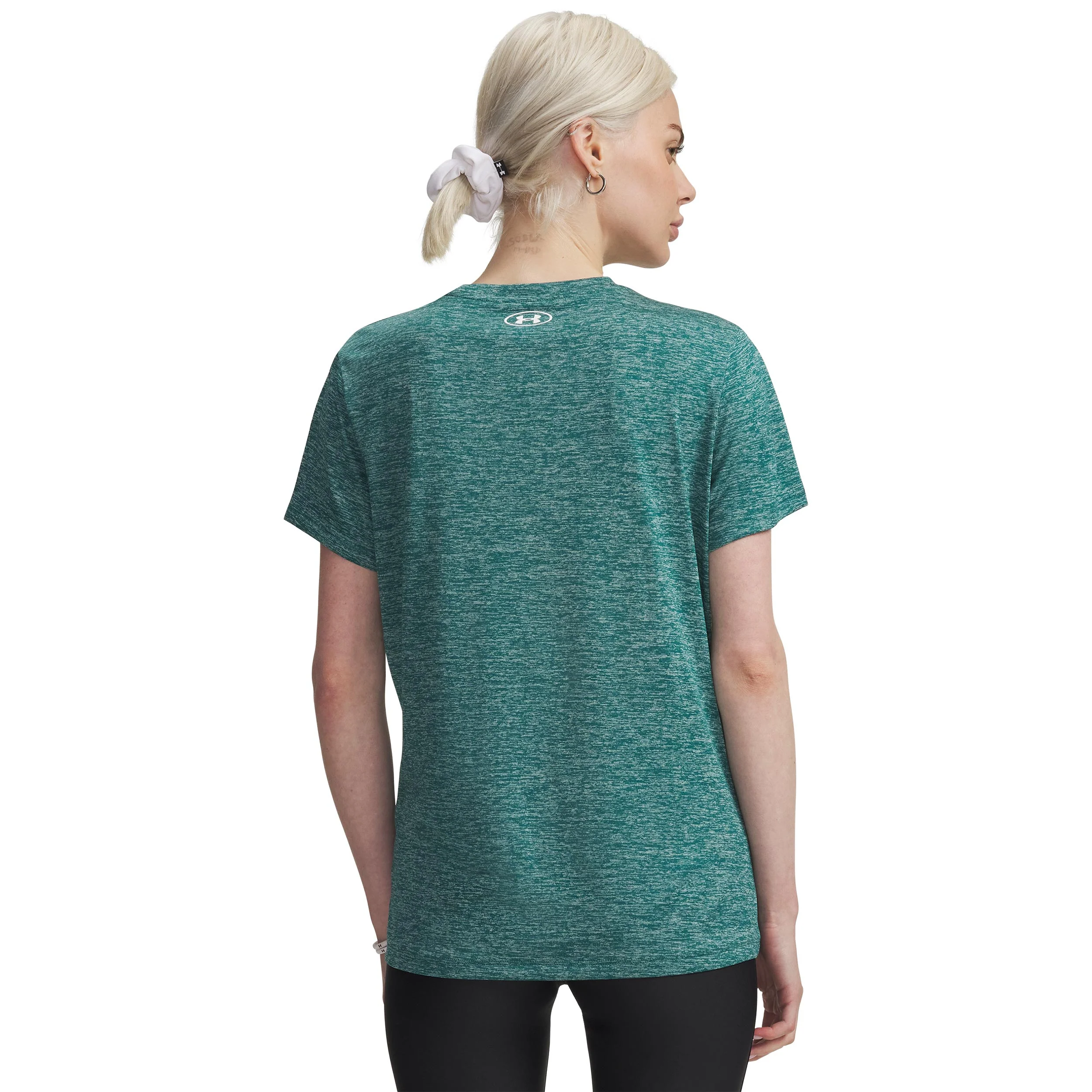 Tech Twist Camiseta de manga corta Mujeres-verde, blanco - Image 2